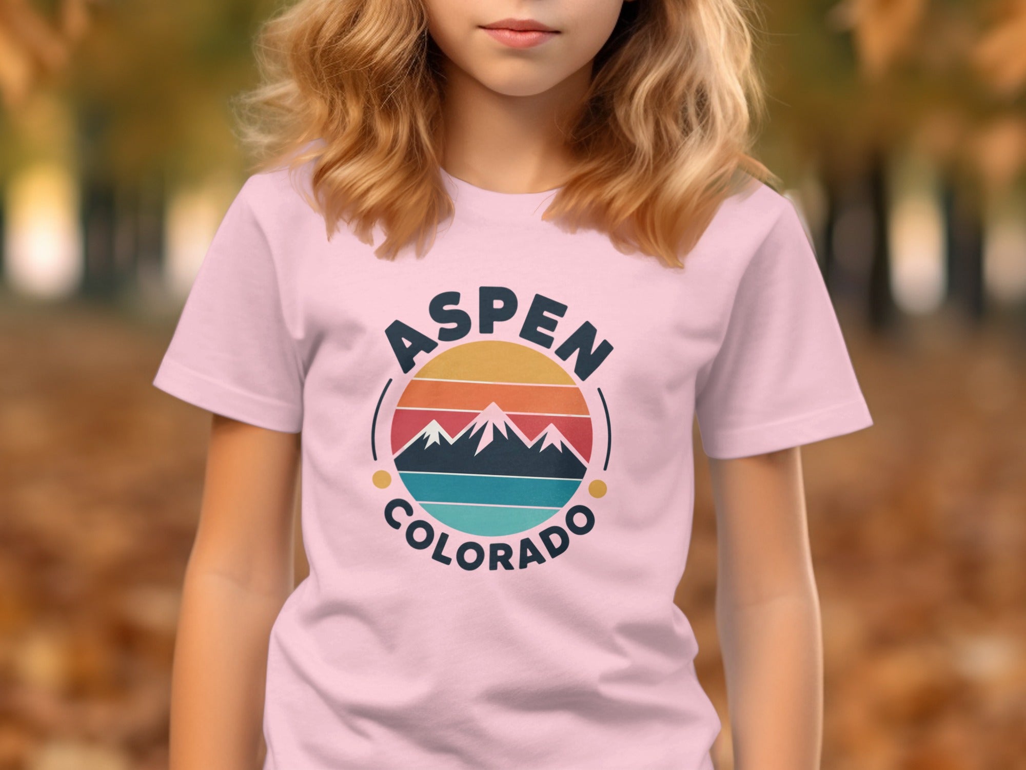 Aspen Colorado Mountains Graphic T-Shirt