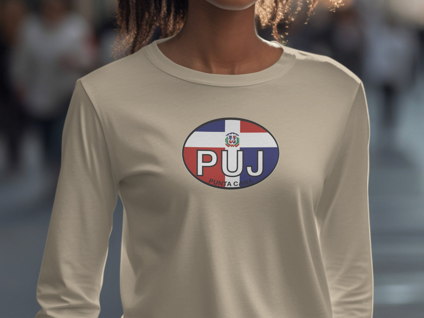 Punta Cana Carnival, Dominican Republic Jazz Festival, Bavaro Beach, Saona Island, Womens Long Sleeve T-Shirt