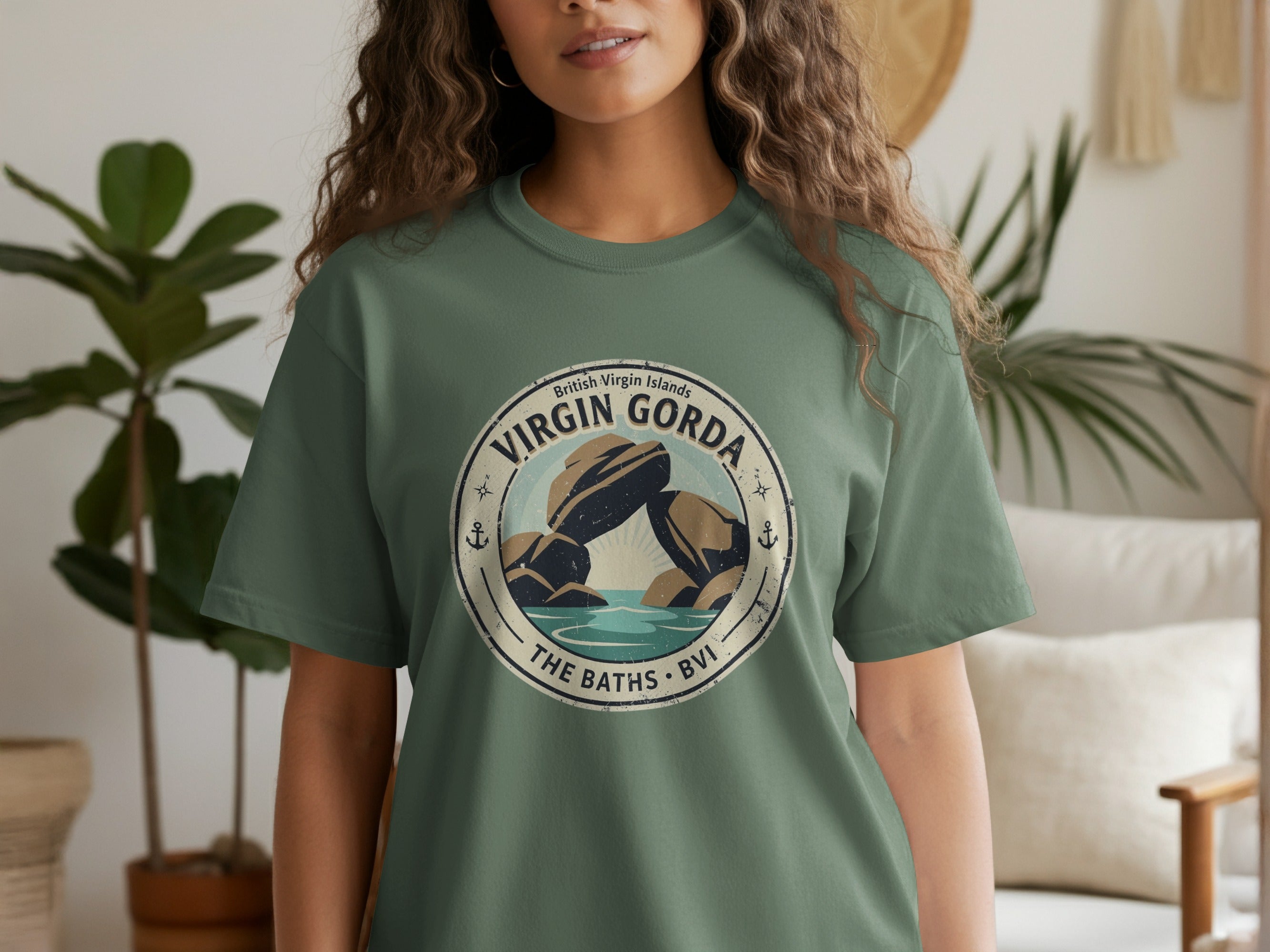 Virgin Gorda The Baths BVI British Virgin Islands shirt