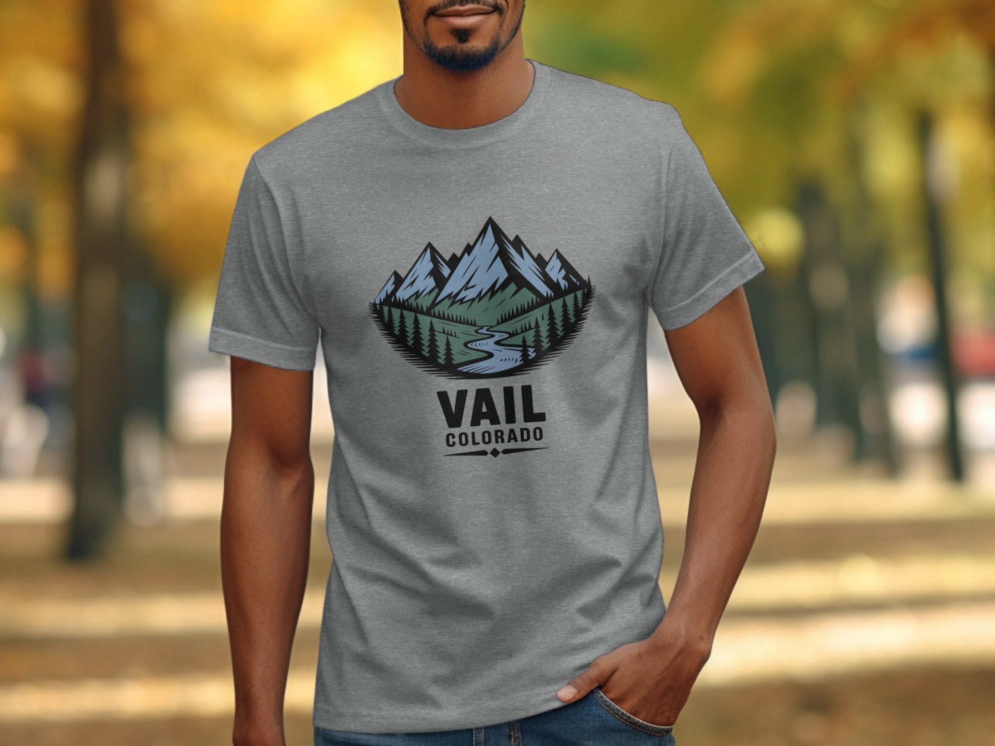 Vail Colorado Mountains Outdoor Adventure T-Shirt product