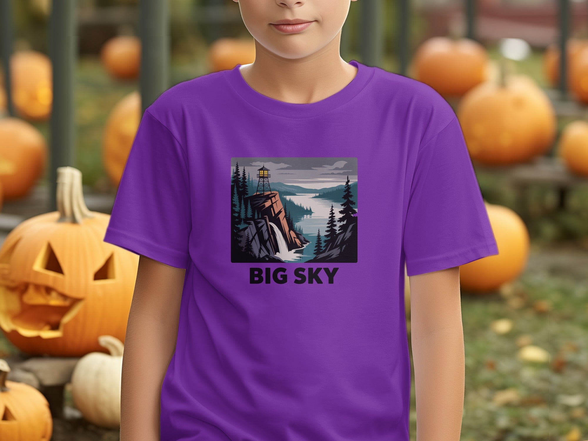 Big Sky Scenic Design Halloween Special Shirt