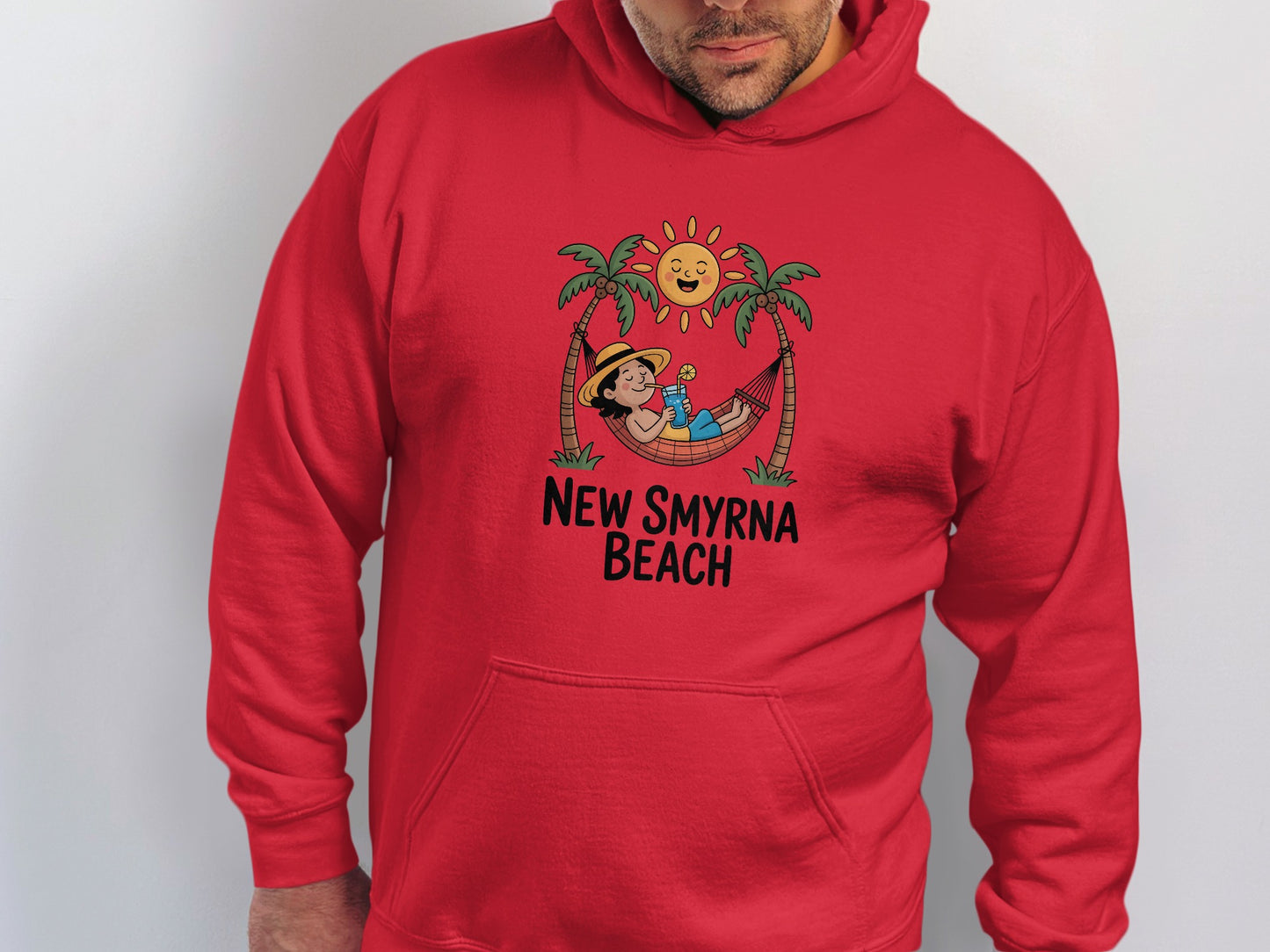 New Smyrna Beach Hooded Pullover Graphic Hoodie product