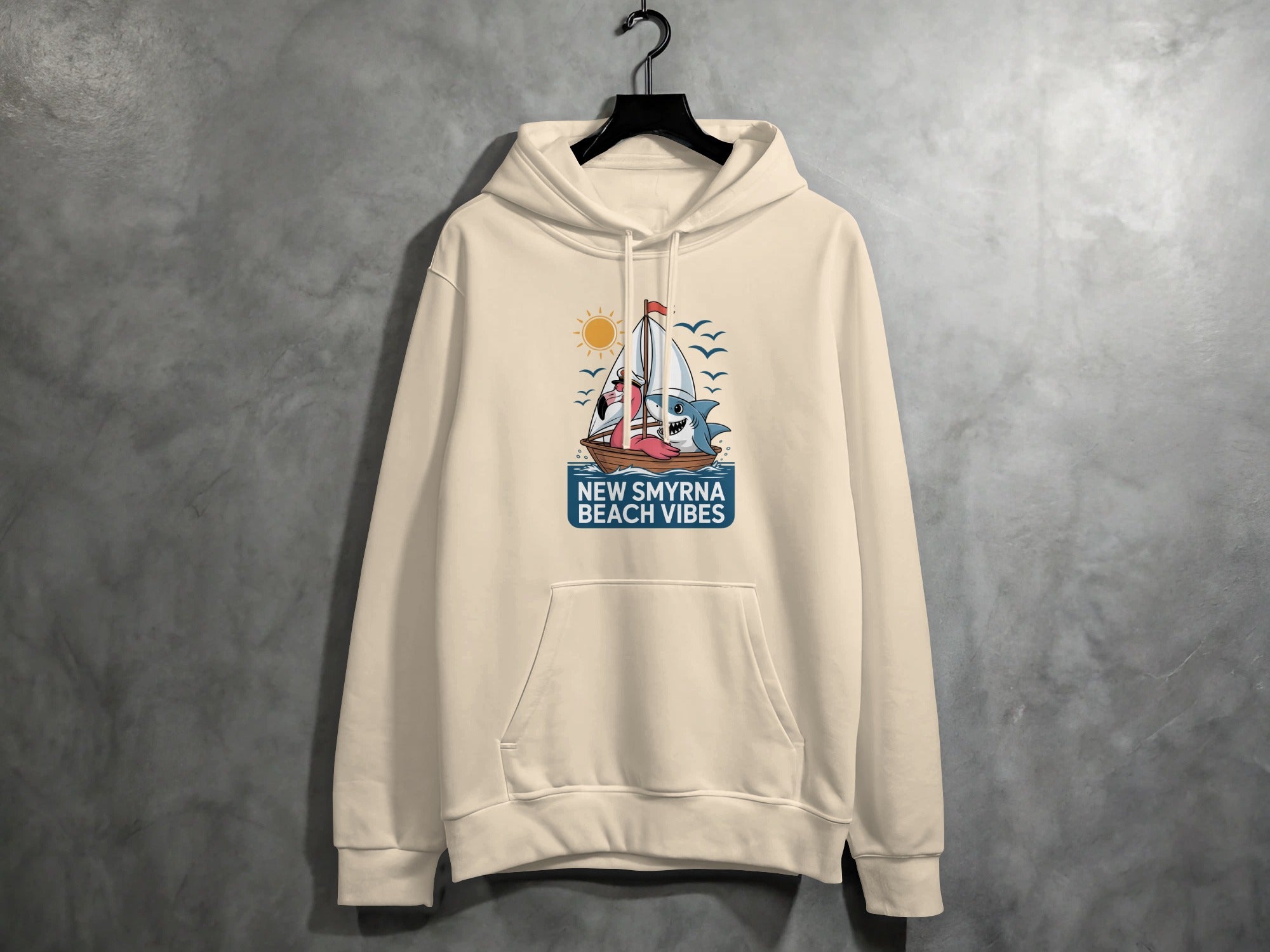 New Smyrna Beach Vibes Graphic Hoodie product