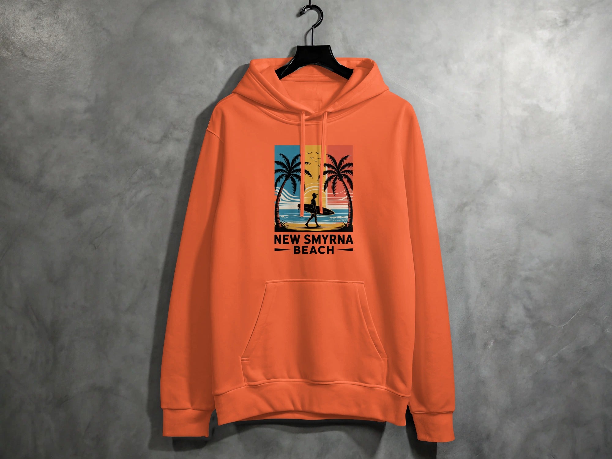 New Smyrna Beach Hoodie With Graphic Print product