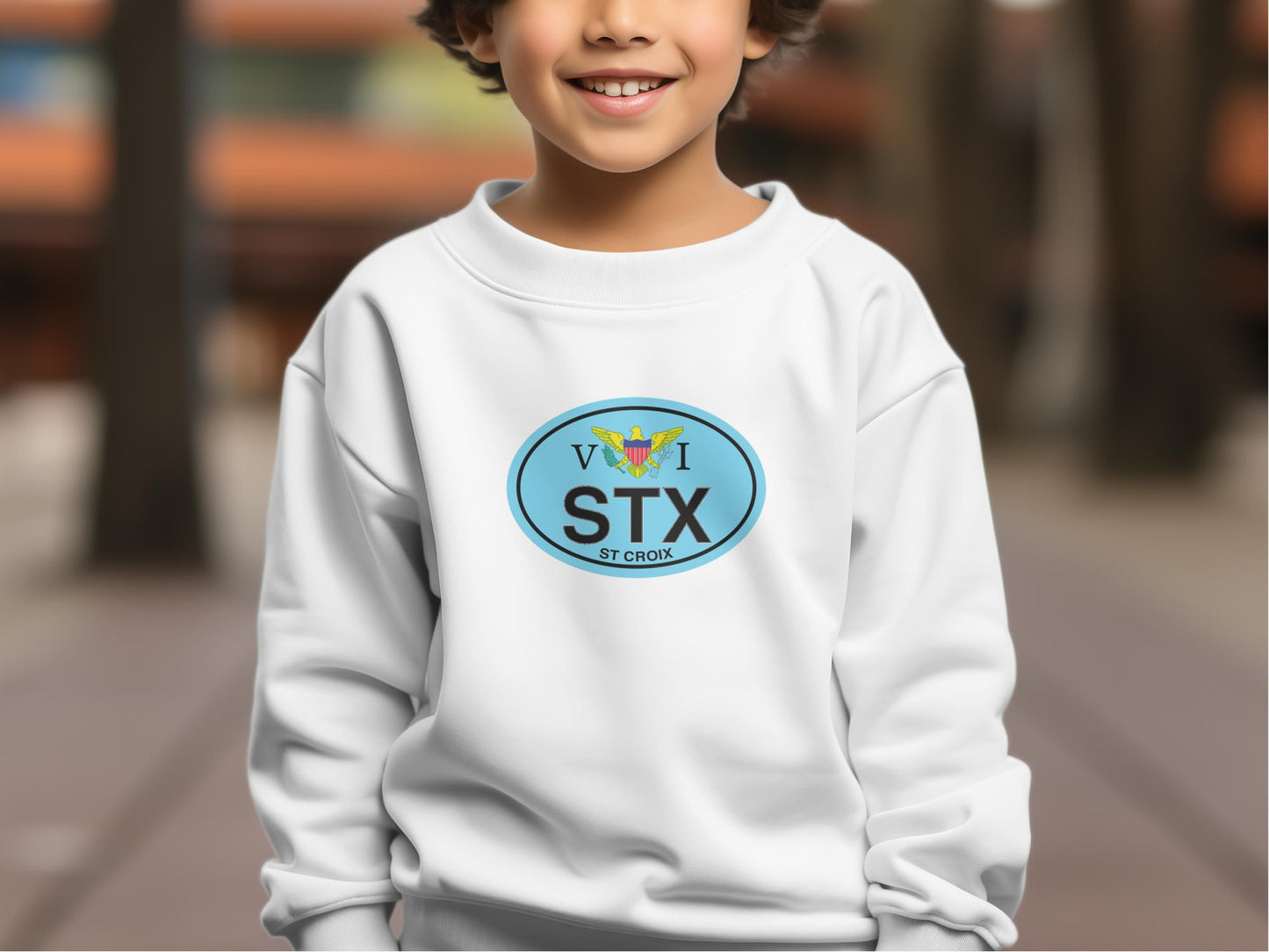 St Croix Christmas Festival, Buck Island Reef, Sandy Point National Wildlife Refuge Youth Sweatshirt