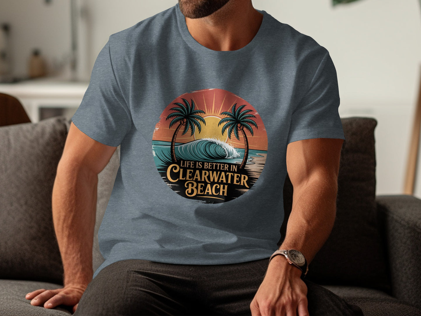 Life Is Better In Clearwater Beach T-shirt product