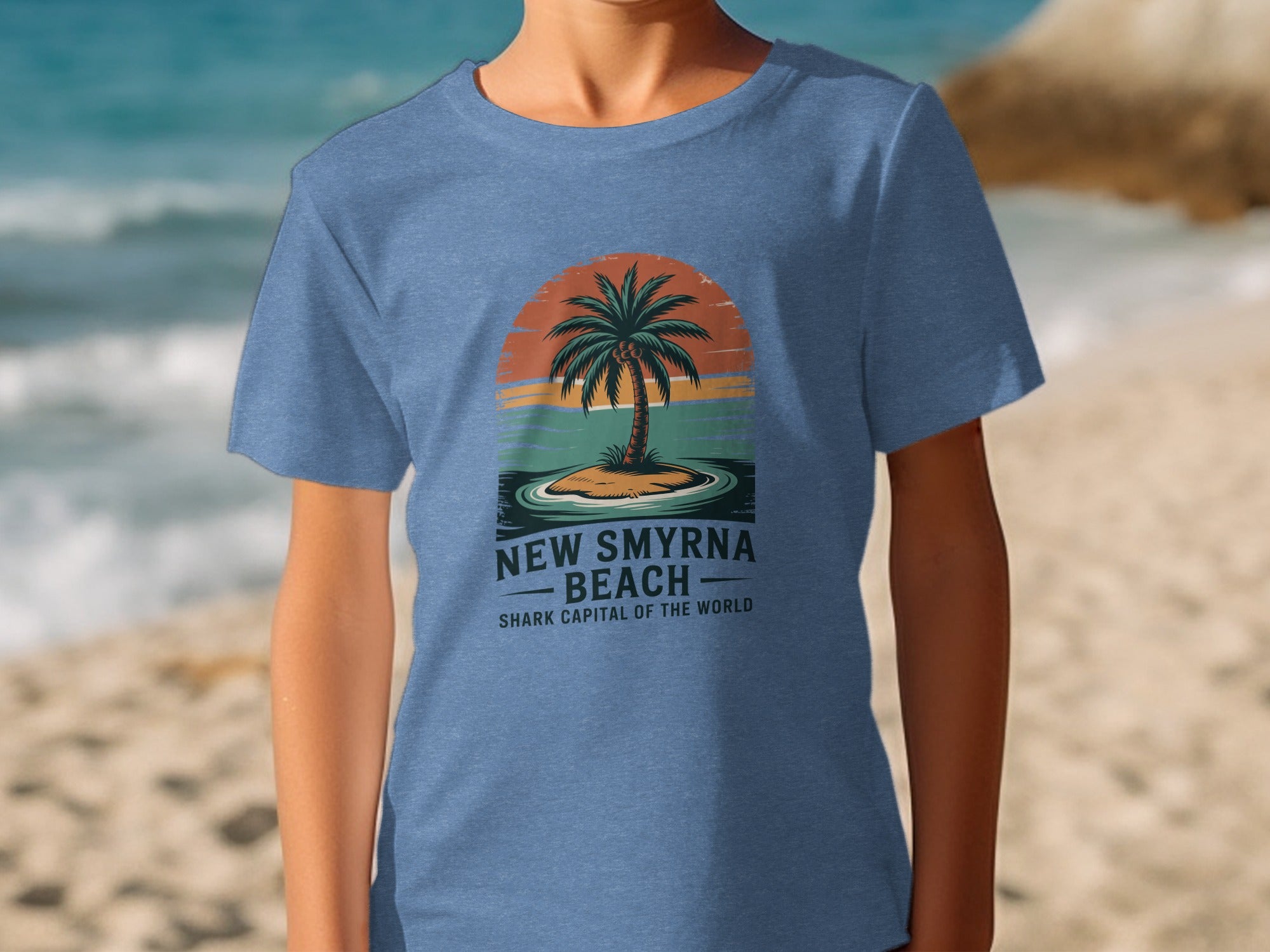 New Smyrna Beach Shark Capital T-shirt product