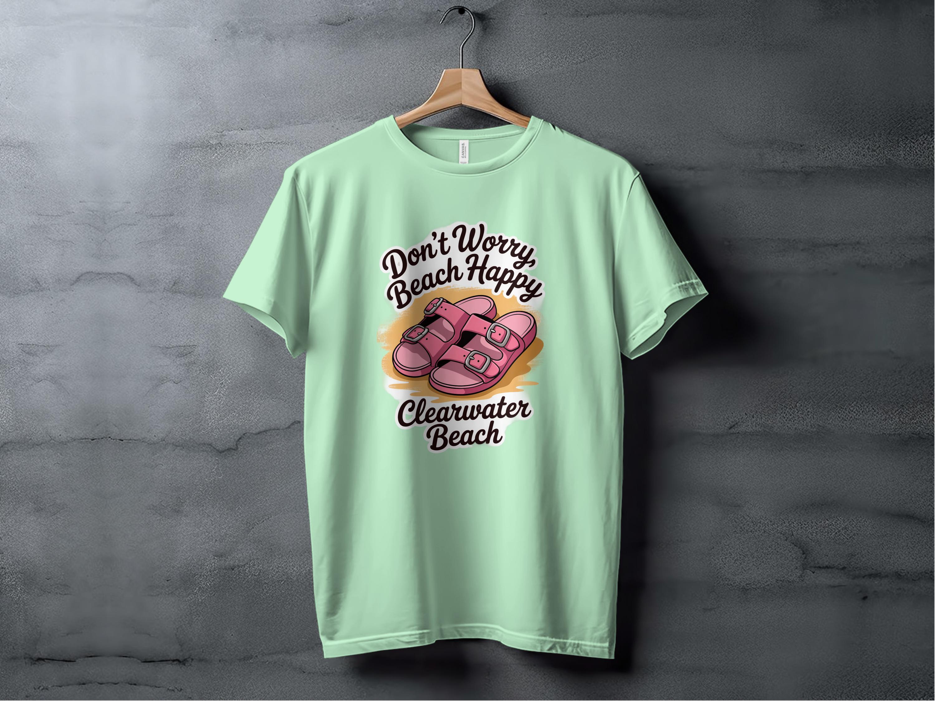 Don't Worry Beach Happy Clearwater Beach T-Shirt product