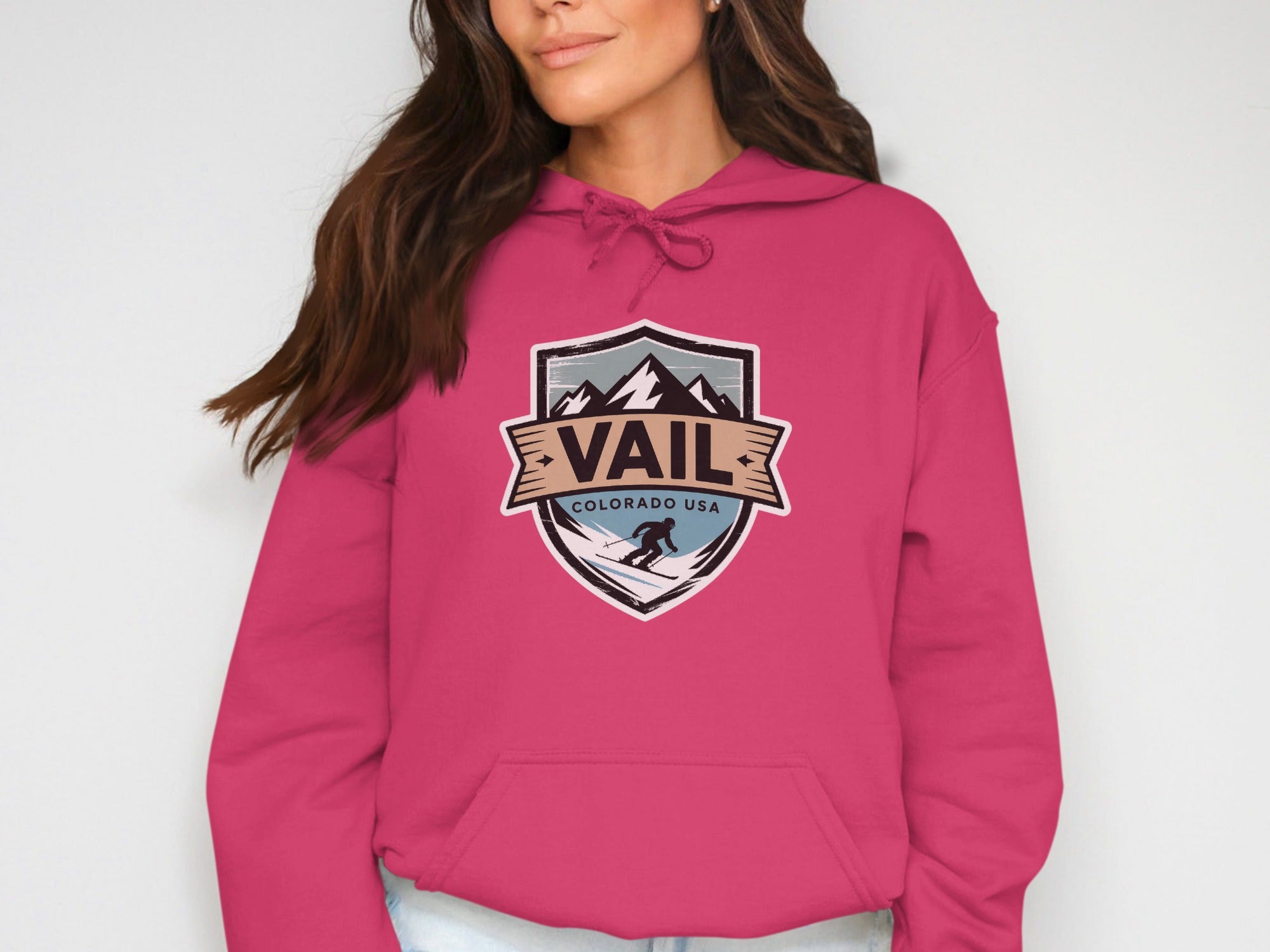 Vail Colorado USA Ski Adventure Hoodie product