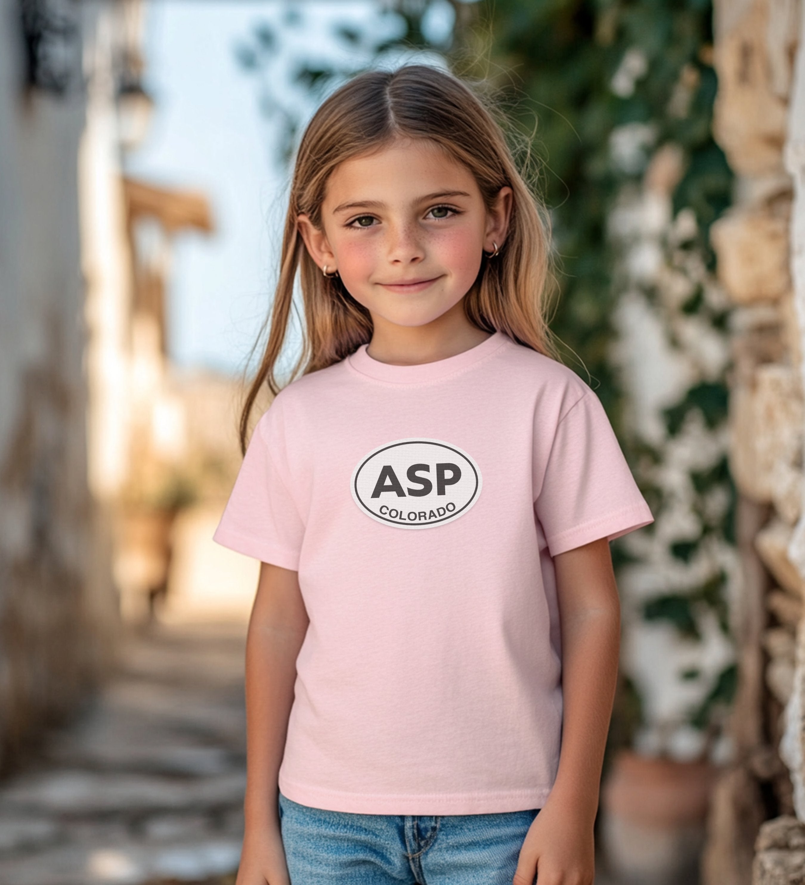 Aspen building snowmen in Wagner Park youth clothing and travel souvenirs