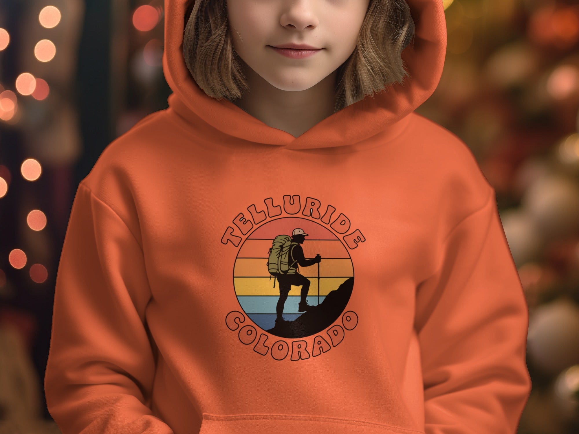 Telluride Colorado Hiker Comfort Hoodie