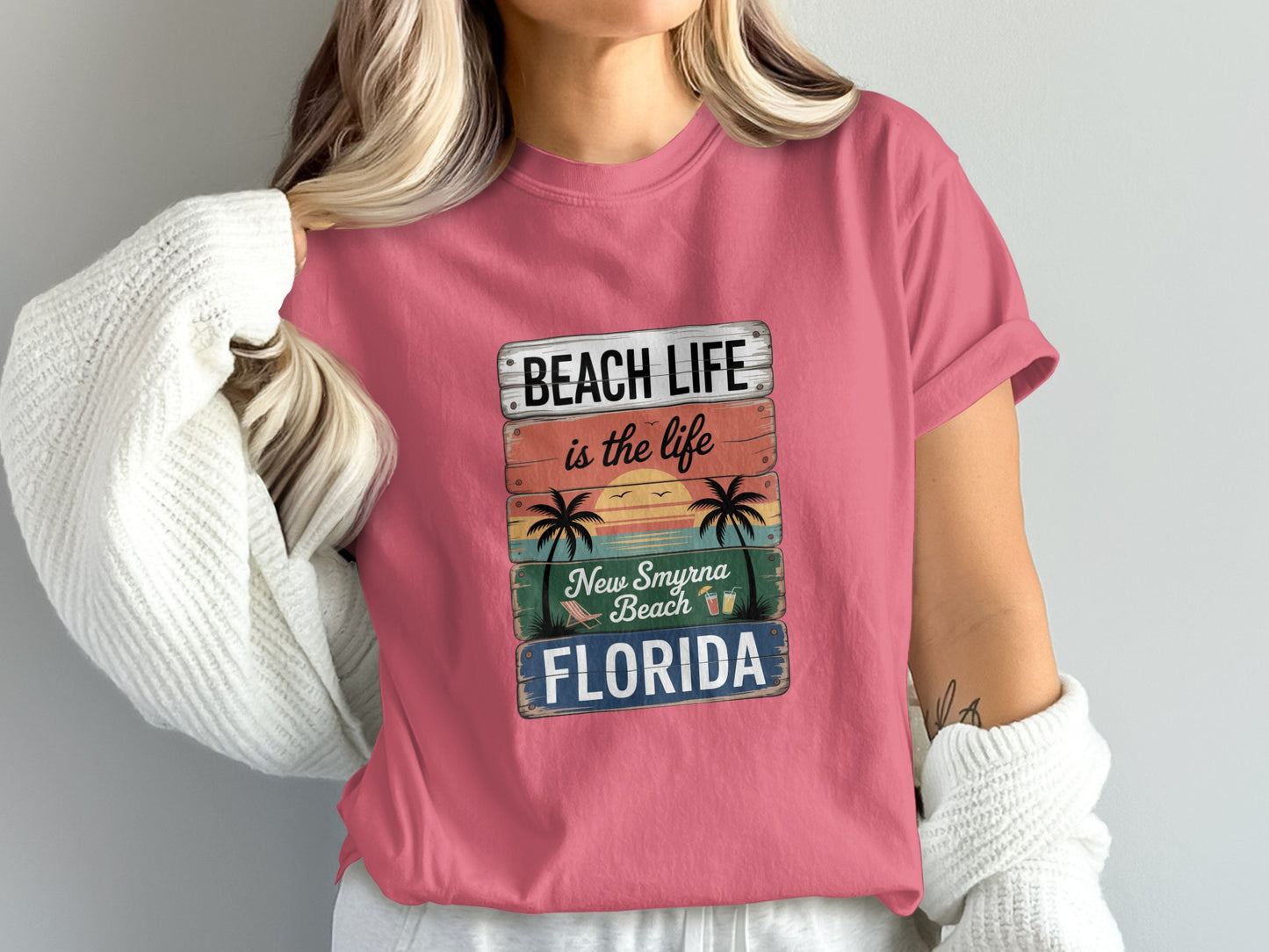 Beach Life is the Life New Smyrna Beach Florida product type