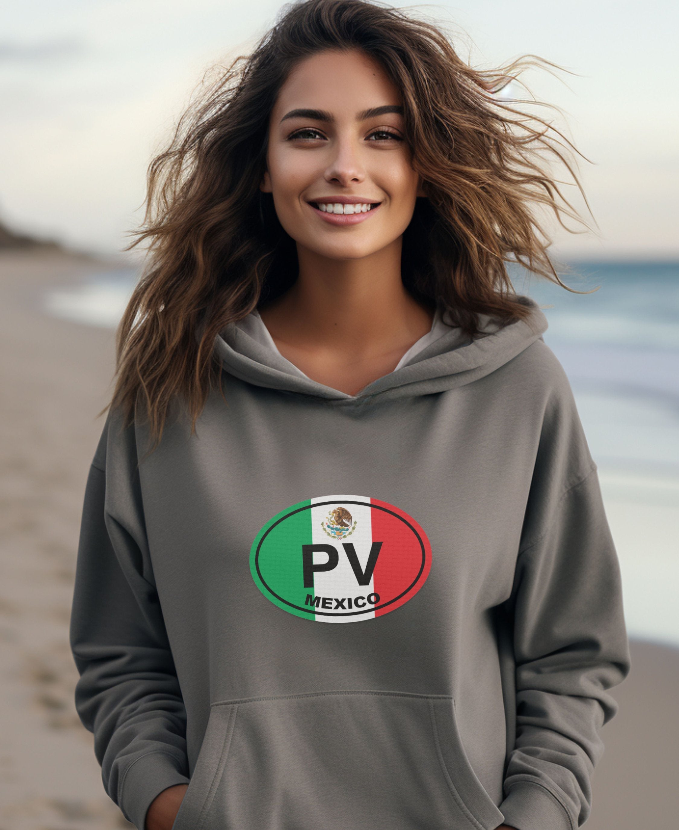 Puerto Vallarta Bay Views & Fest Style Womens Hoodie