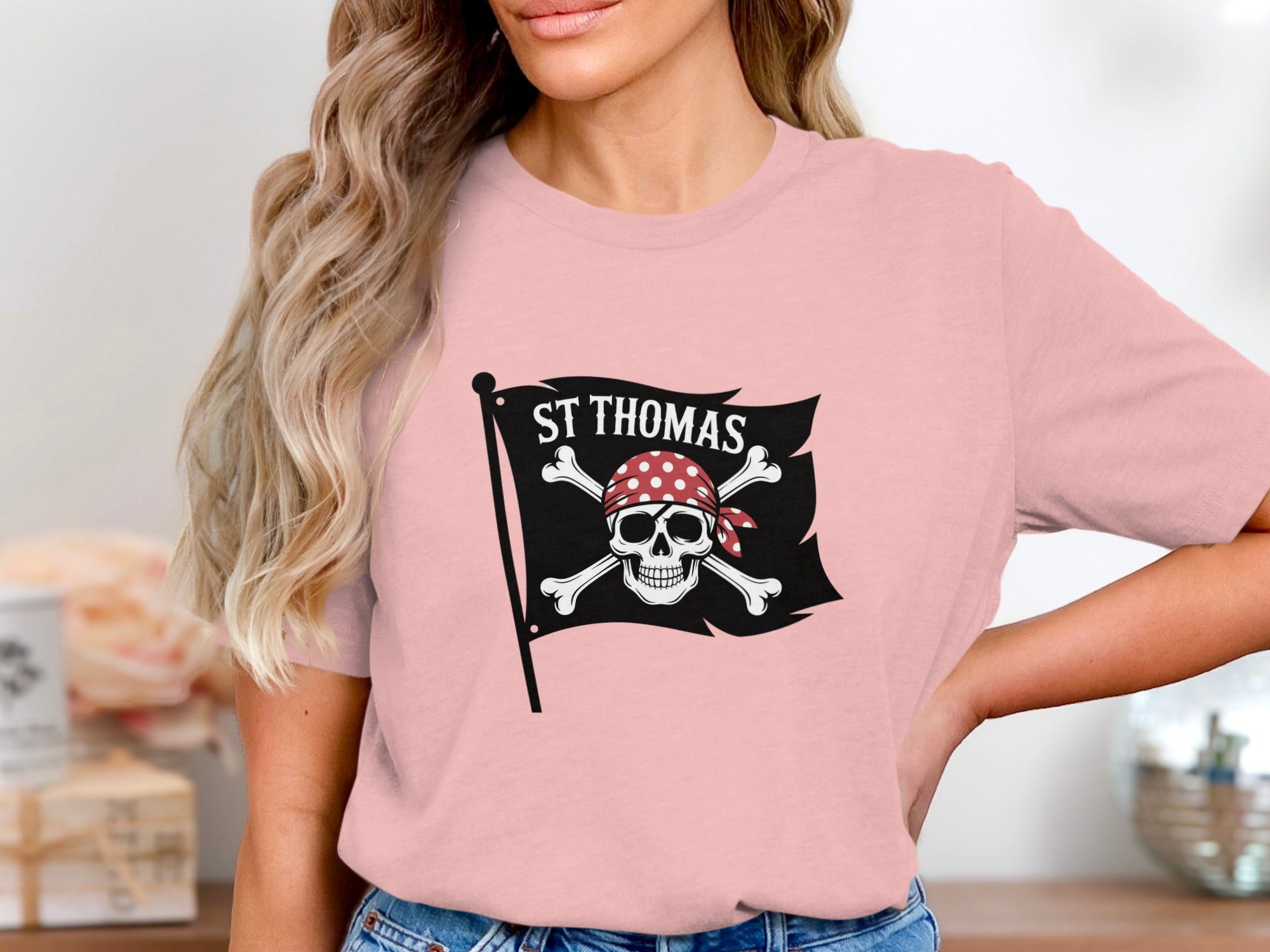 Pirate Skull and Crossbones Graphic Tee product type