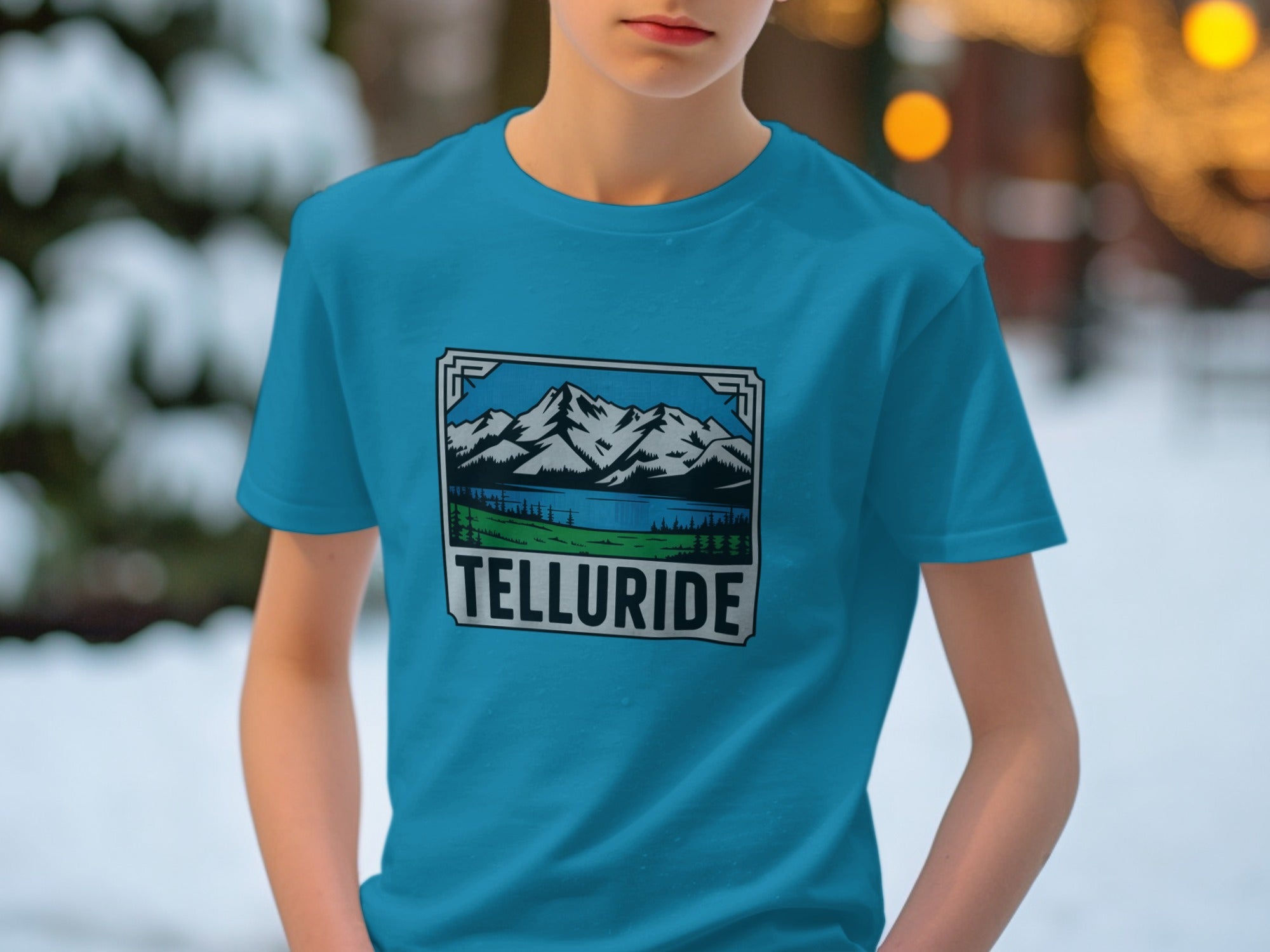 Telluride Scenic Mountain View Graphic Tee