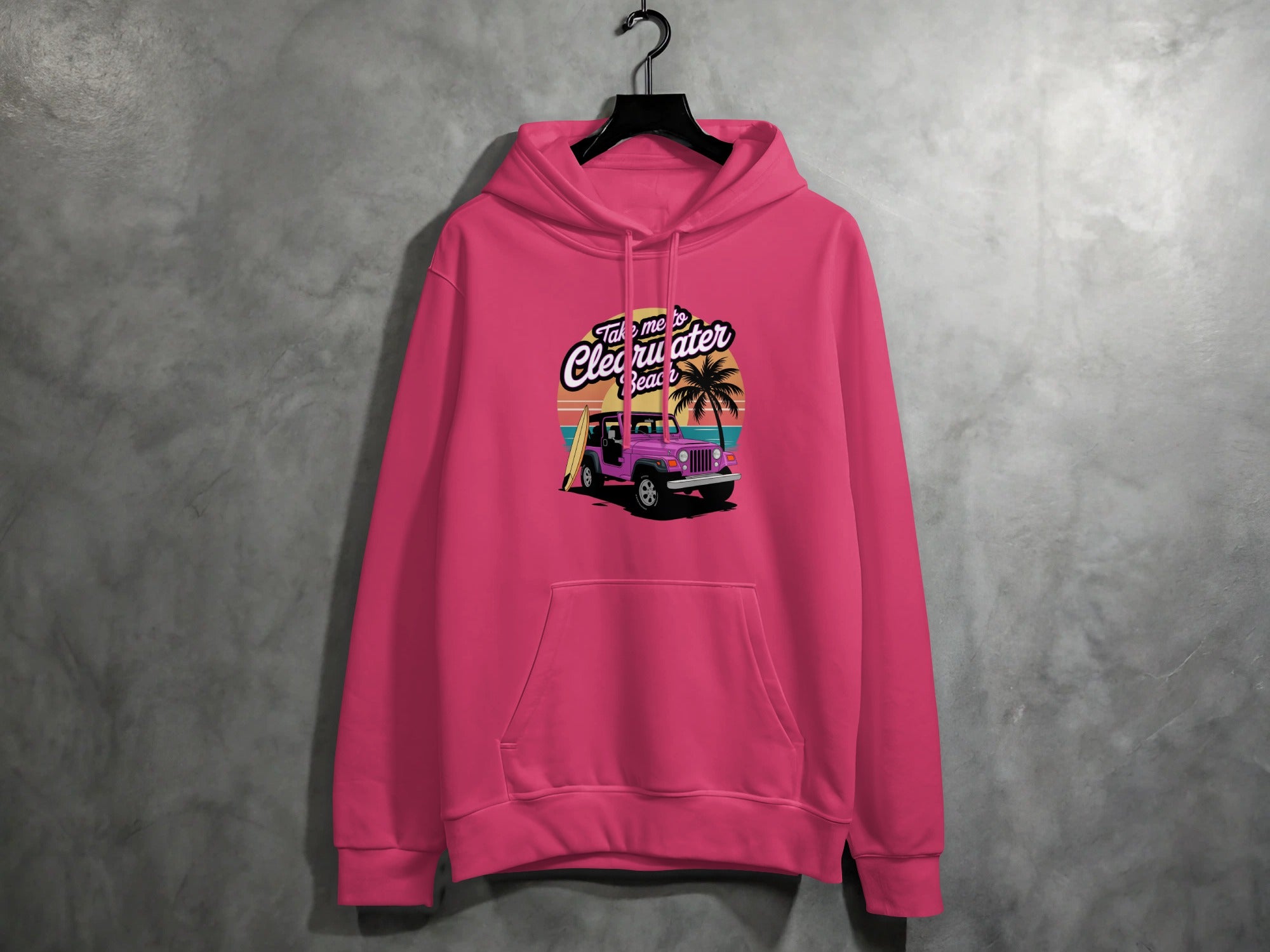 Retro Clearwater Beach Hoodie product type