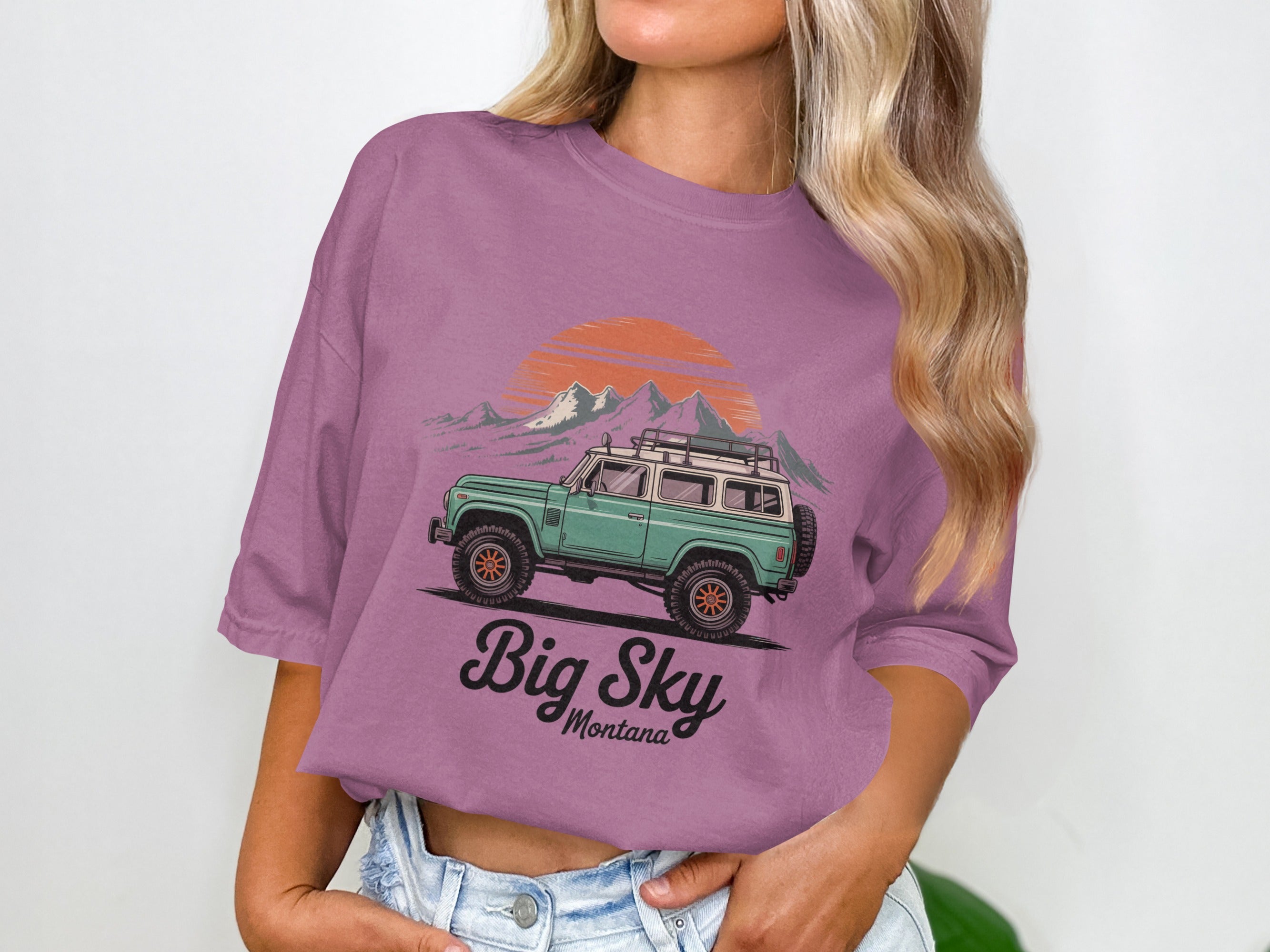 Big Sky Montana Graphic Short Sleeve T shirt product type