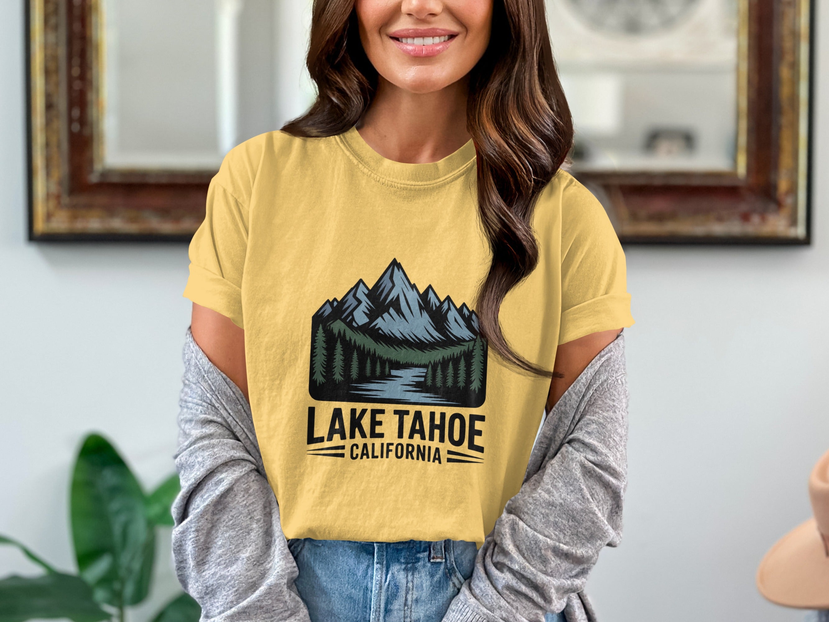 Lake Tahoe California Mountains Graphic Tee product