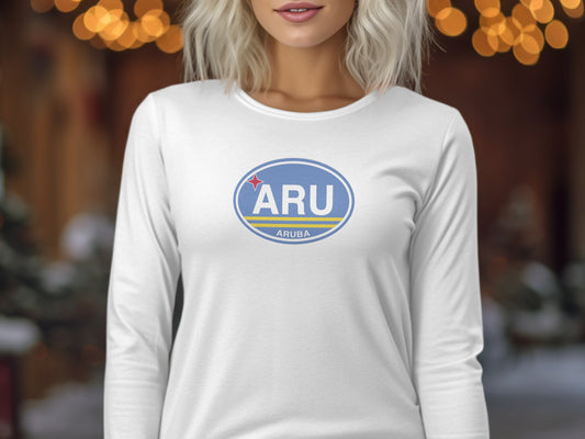 Aruba Carnival, Soul Beach Music Festival, Eagle Beach, Arikok National Park, Womens Long Sleeve T-Shirt