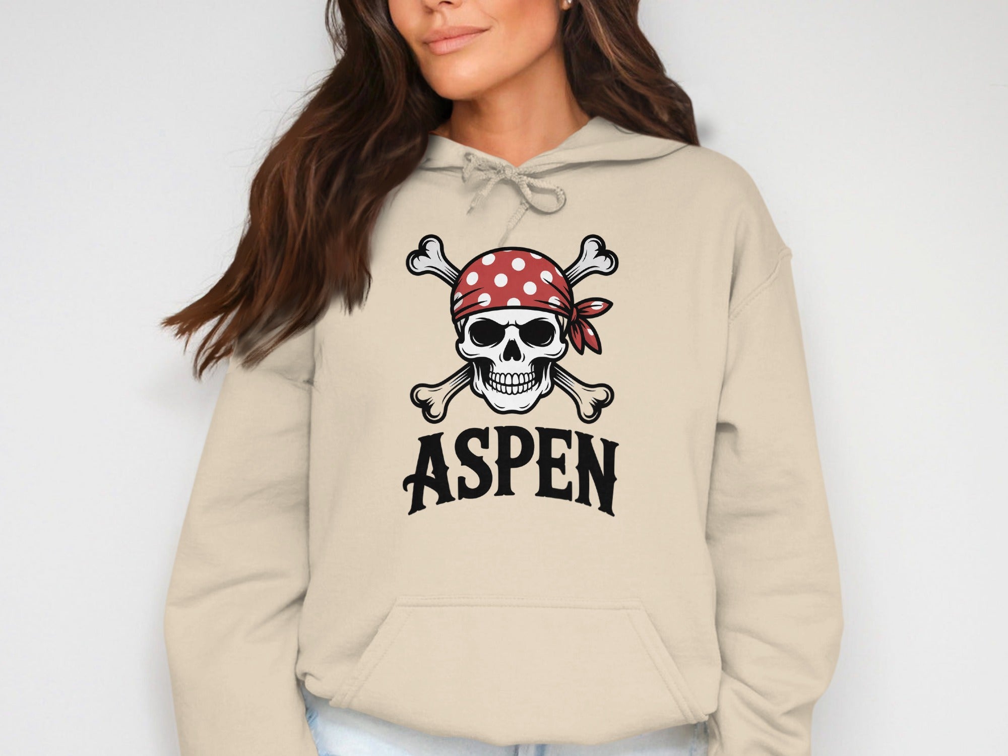 Aspen Skull and Crossbones Graphic Hoodie product