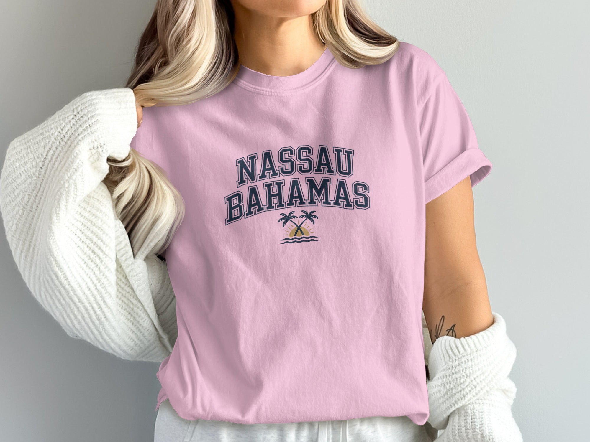 Nassau Bahamas Graphic Tee Short Sleeve T Shirt product