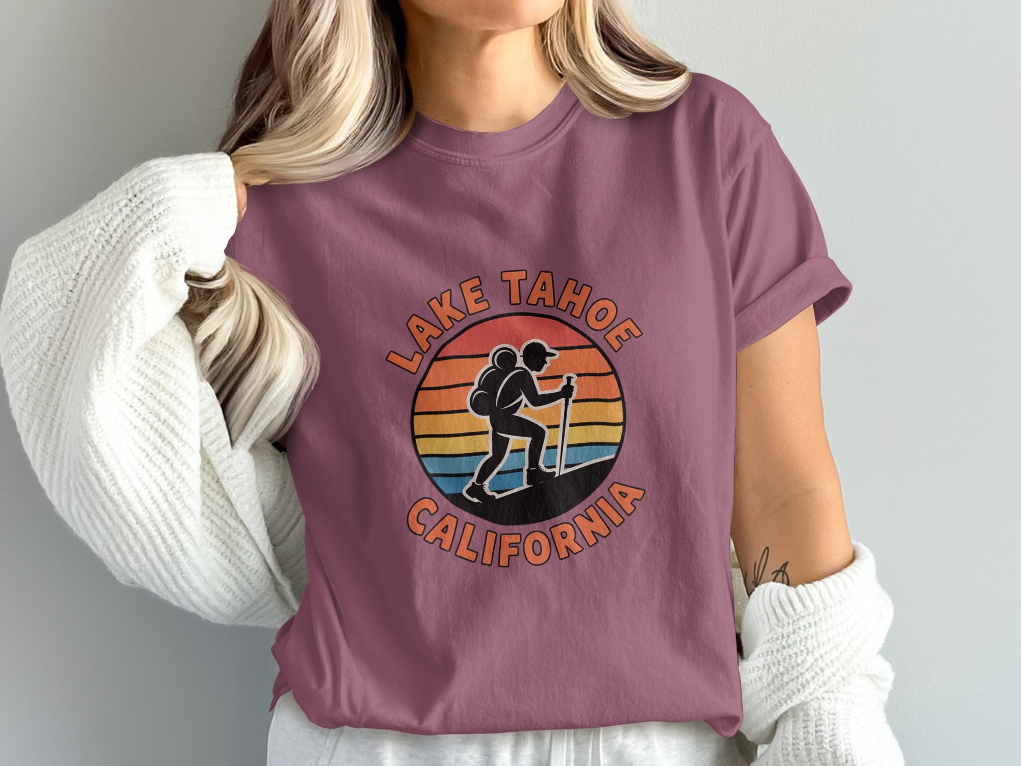 Lake Tahoe California Graphic Tee Shirt product type