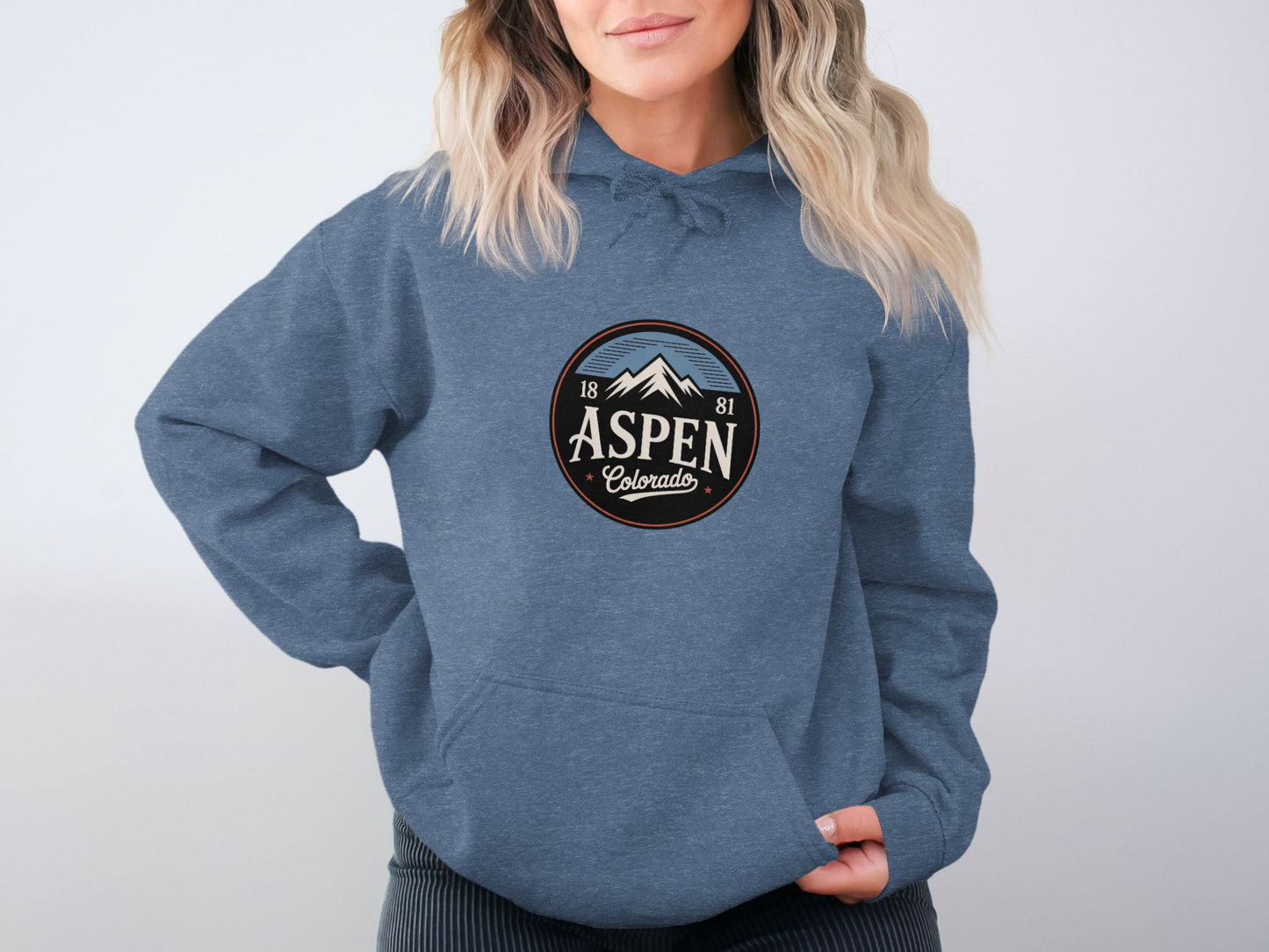 Aspen Colorado 1881 Mountain Design Hoodie product