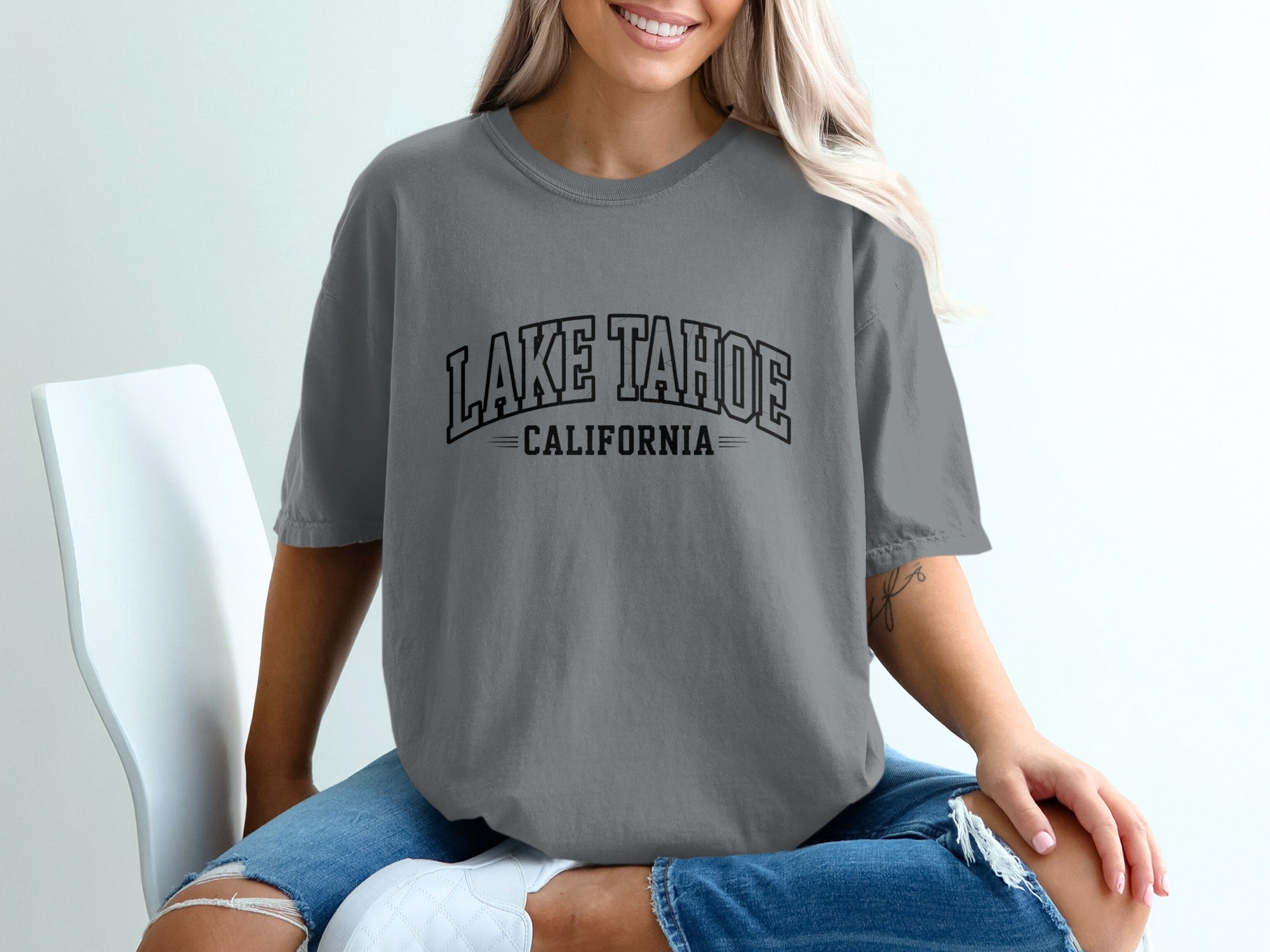 Lake Tahoe California Graphic Tee Shirt product