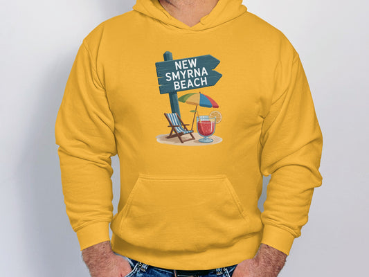 New Smyrna Beach Design on Comfortable Hoodie product