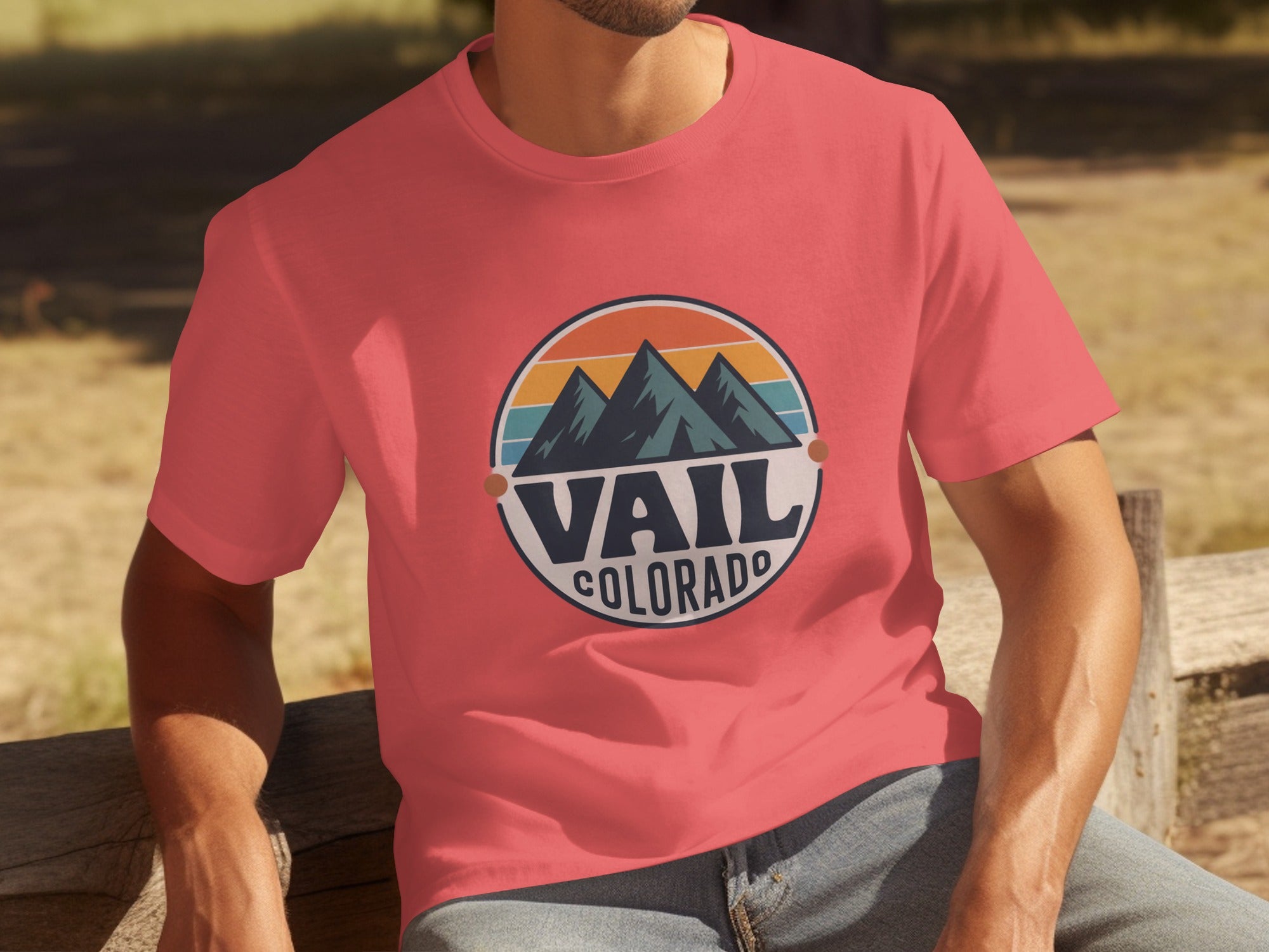 Vail Colorado Mountain Graphic Unisex Shirt product