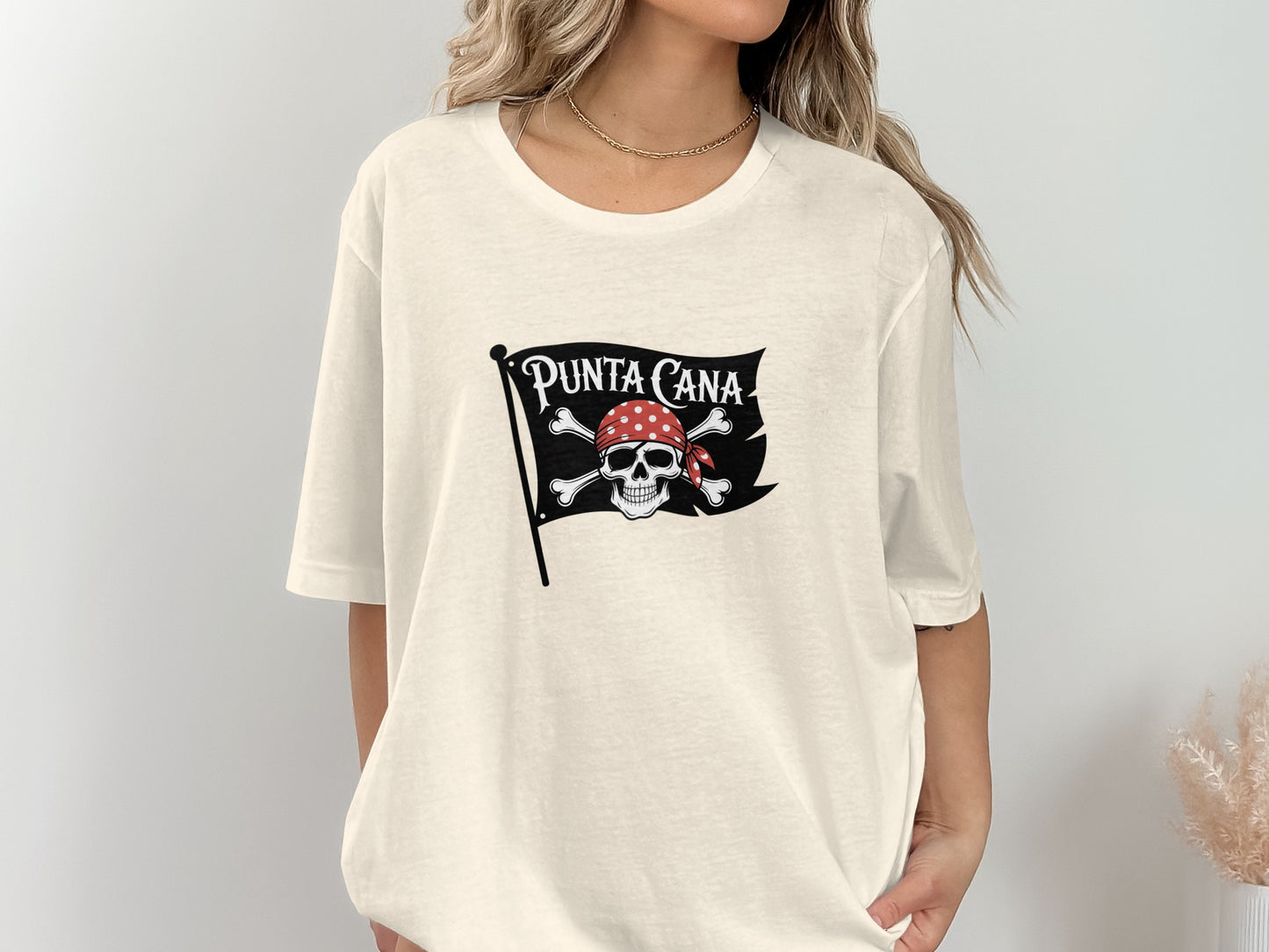 Punta Cana Skull and Crossbones Graphic T-Shirt product