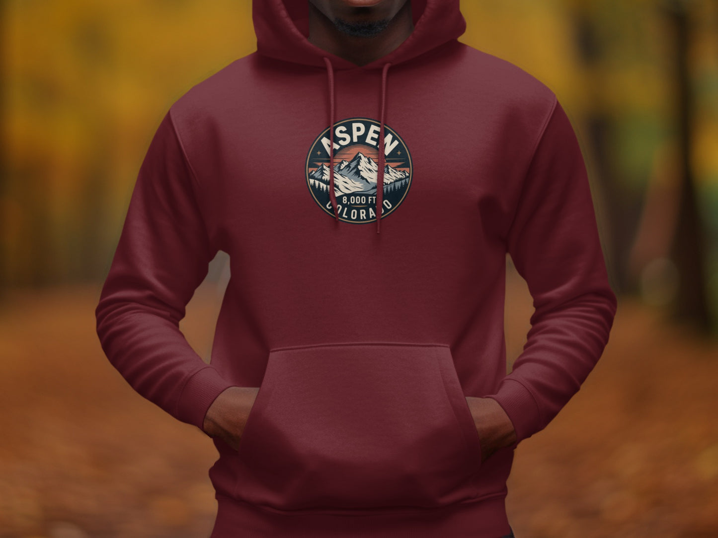 Aspen Colorado Mountain Range Hoodie product