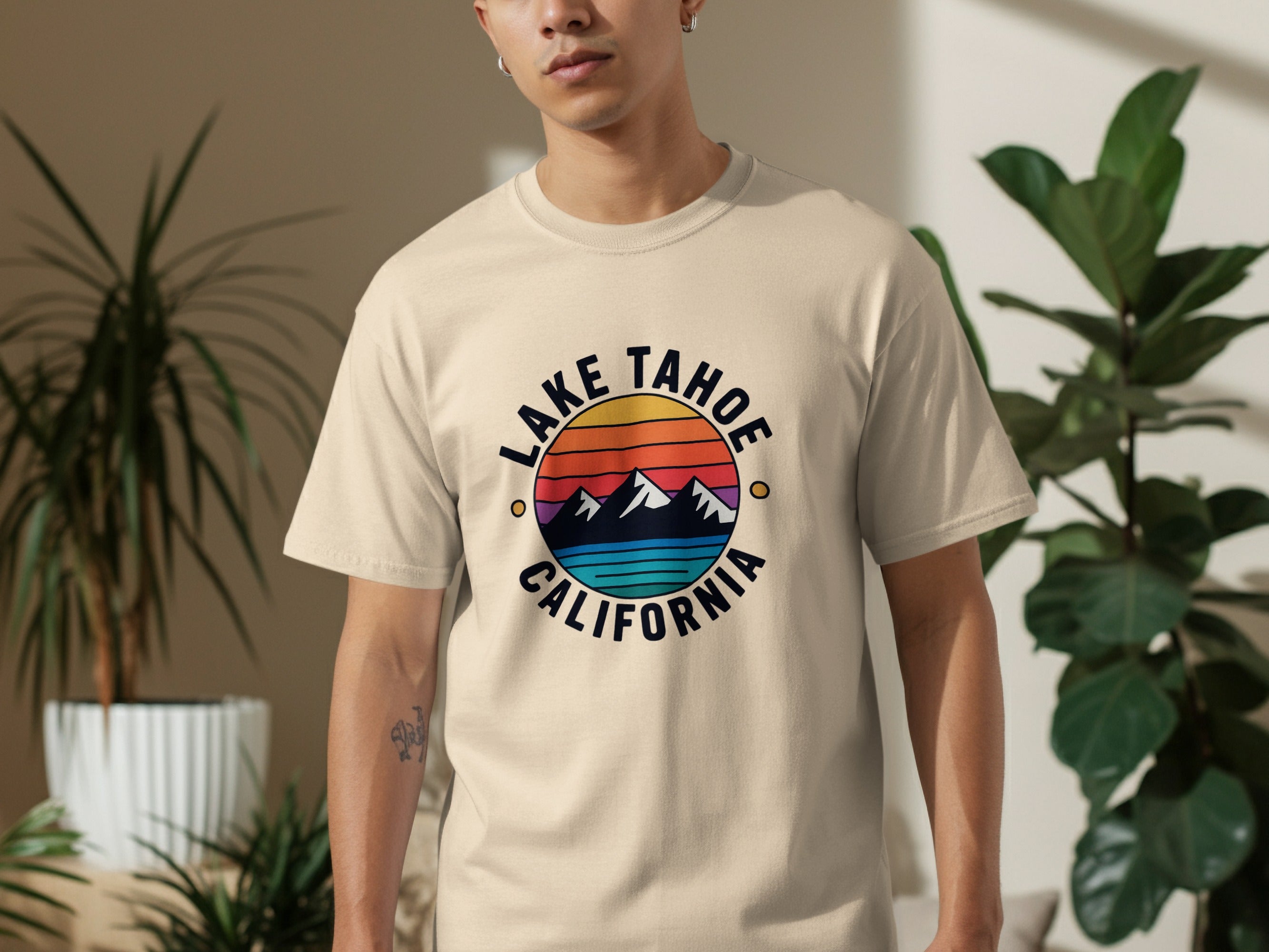 Lake Tahoe California Graphic T-shirt product type