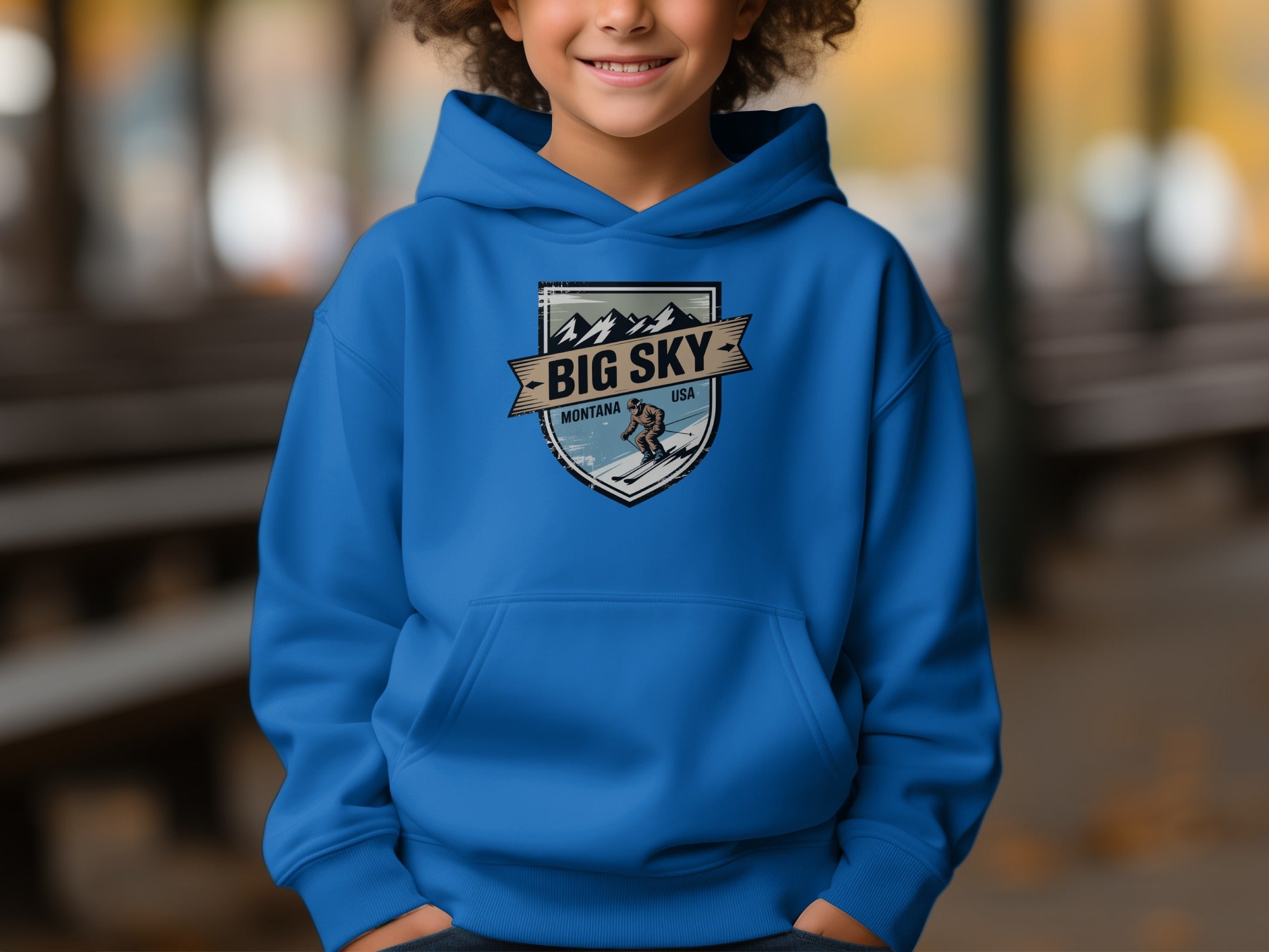 Big Sky Mountain USA Graphic Hoodie product