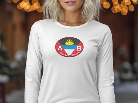 Antigua Carnival, Antigua Sailing Week, Half Moon Bay, Nelsons Dockyard, Womens Long Sleeve T-Shirt