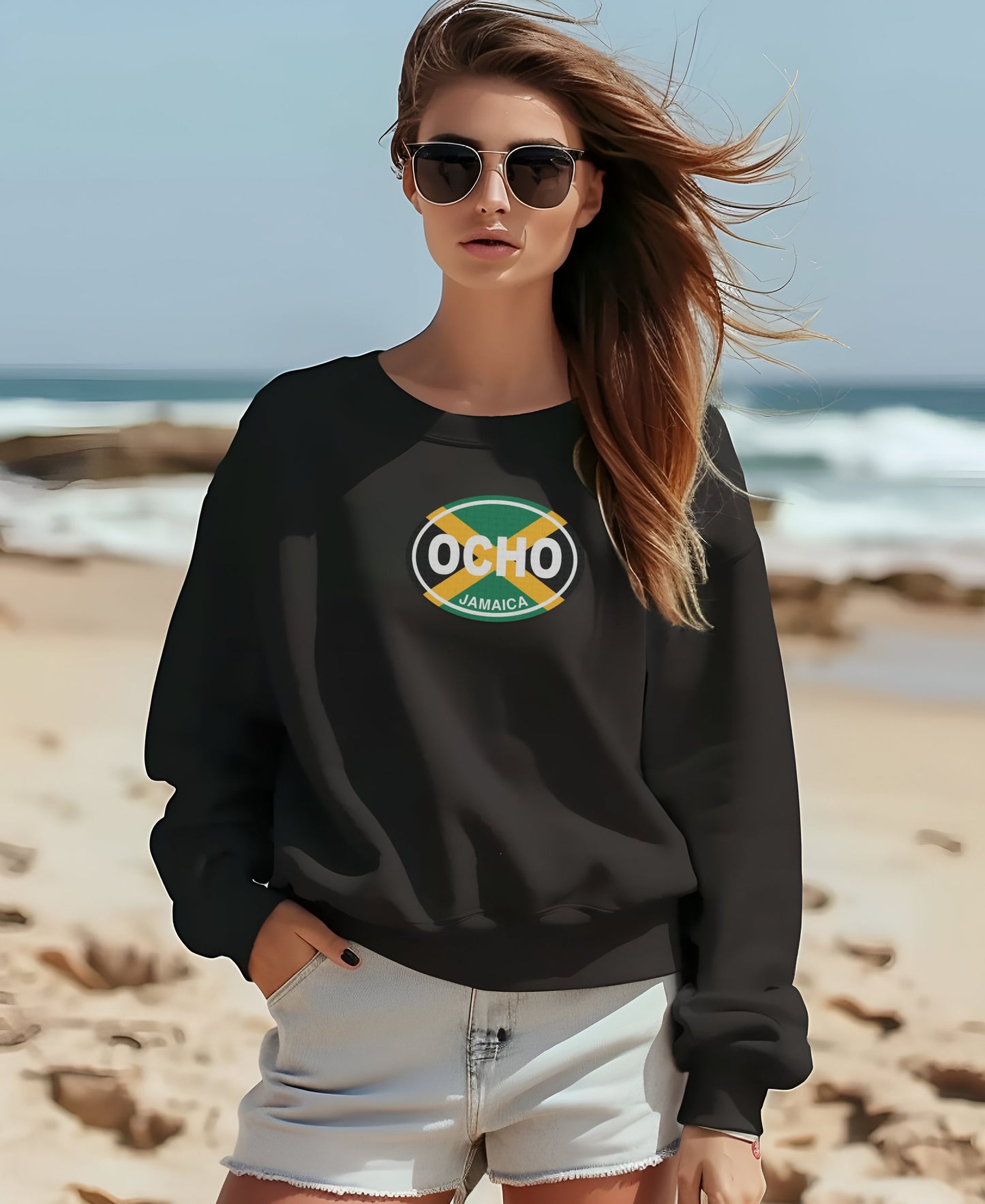Stylish Beachwear OCHO Jamaica Sweatshirt product