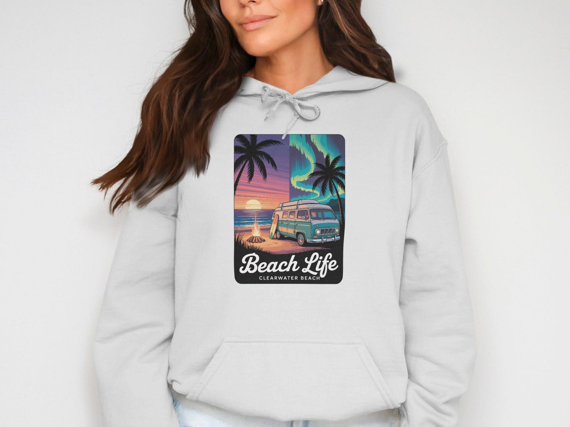 Beach Life Clearwater Beach Hoodie product