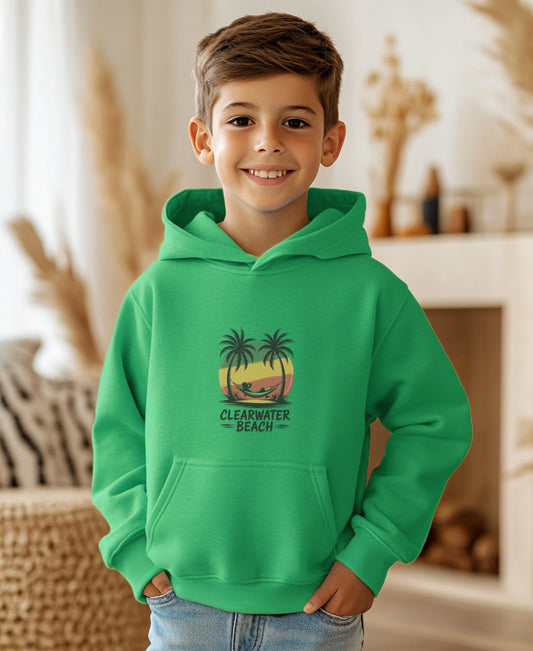 Clearwater Beach Palm Tree Design Hoodie product