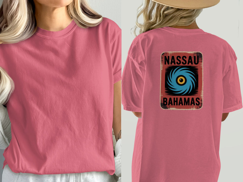 Nassau Bahamas Graphic Design T-Shirt product