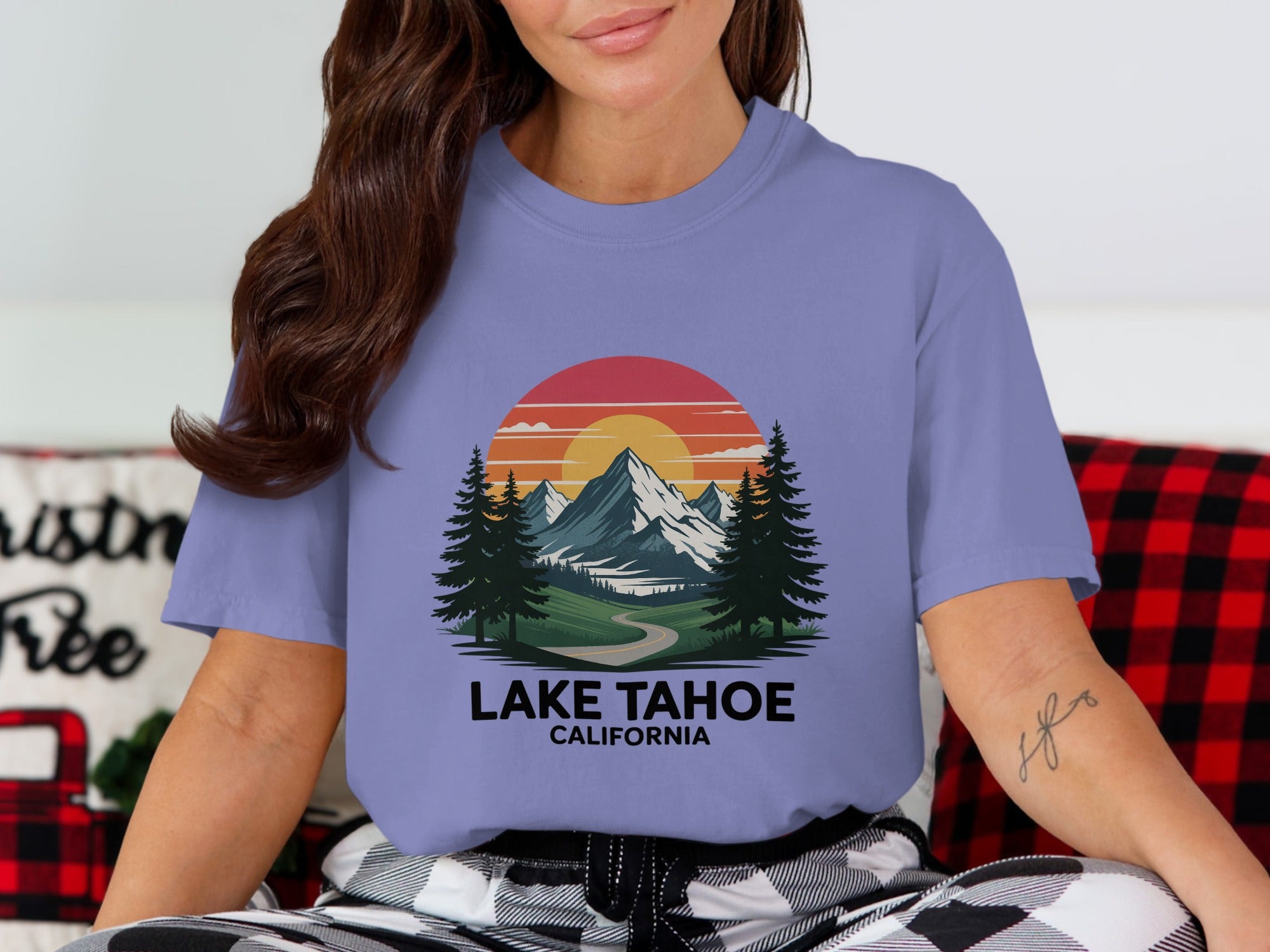 Lake Tahoe California Scenic Graphic Tee product