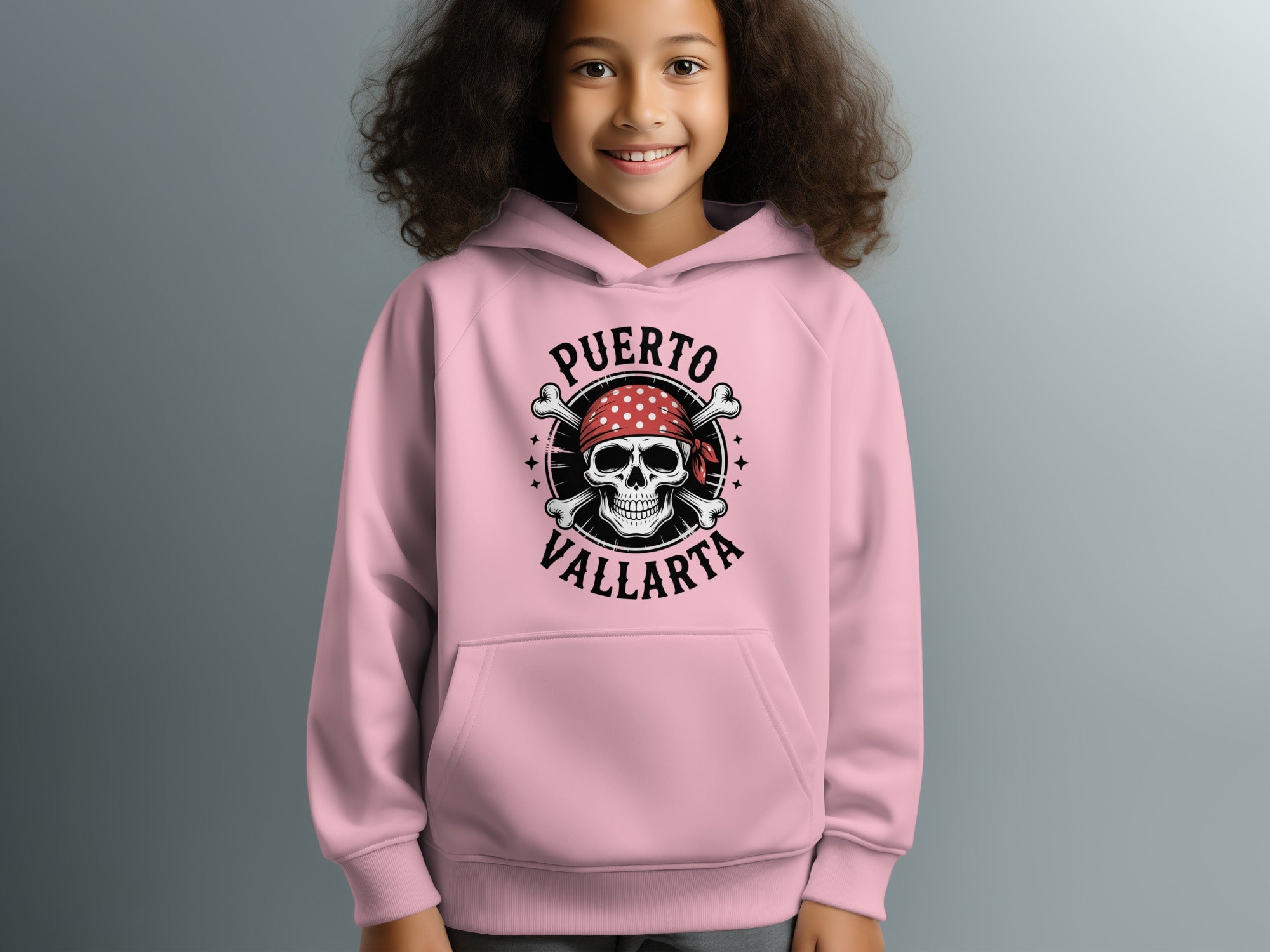 Puerto Vallarta Skull Pirate Hoodie product