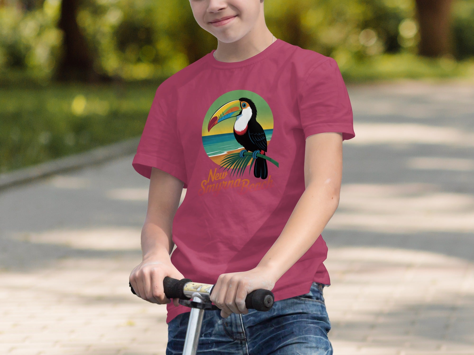 New Summer Beach Toucan Graphic Tee product