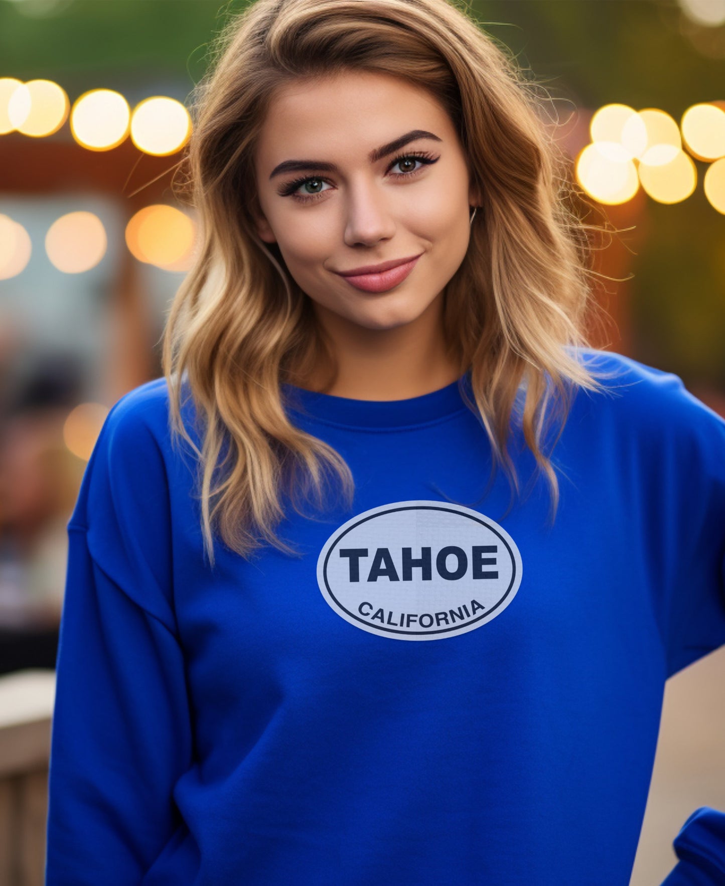 Tahoe California Blue Long Sleeve Comfortable Product Type