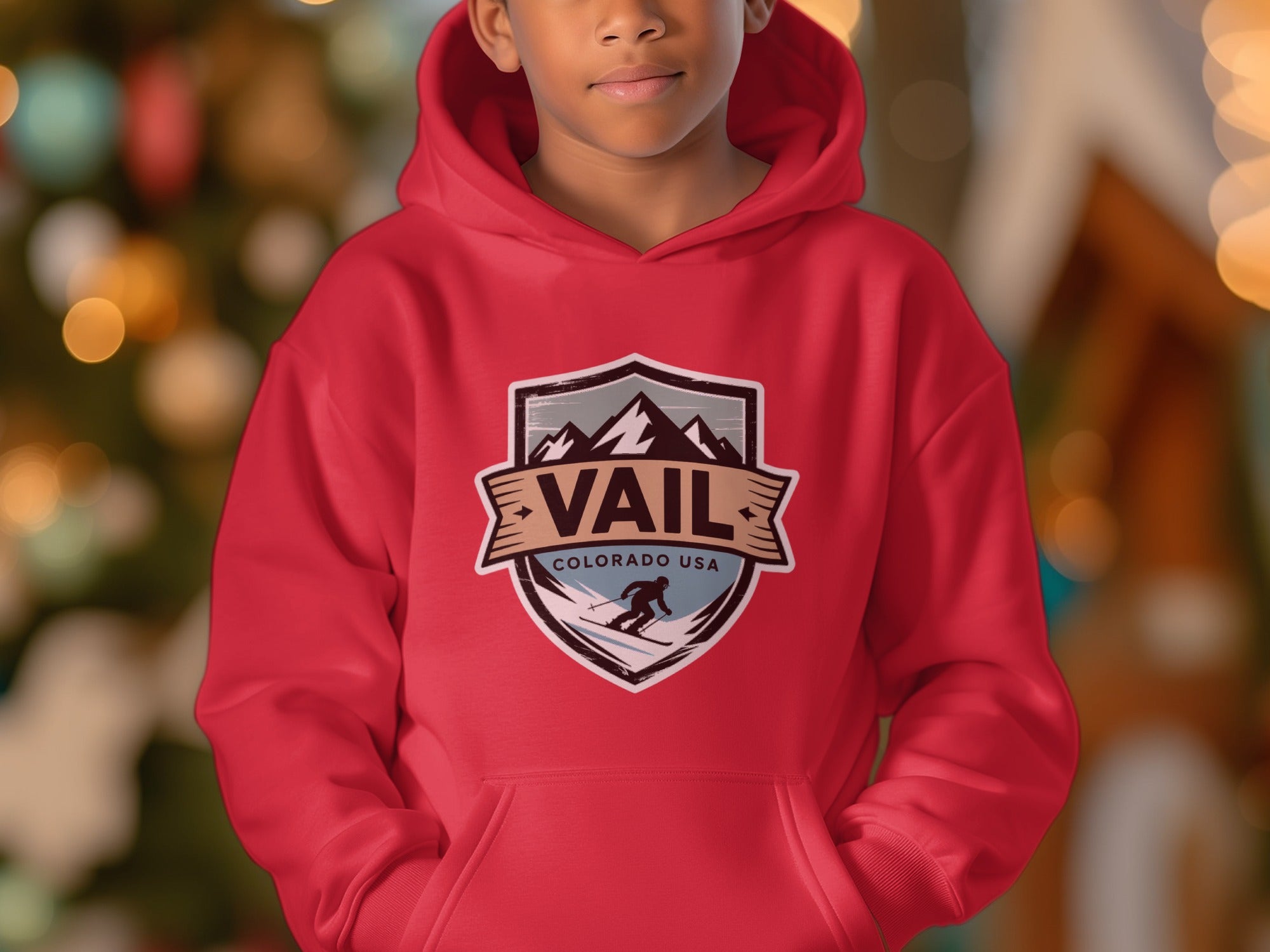 Vail Colorado USA Ski Resort Youth Hoodie product