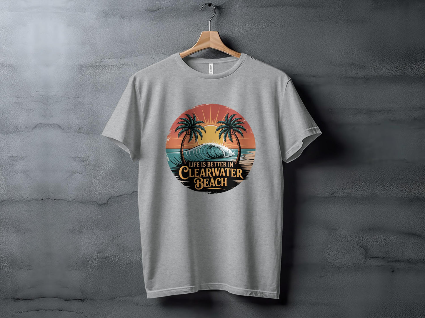 Life is Better In Clearwater Beach T-shirt product type