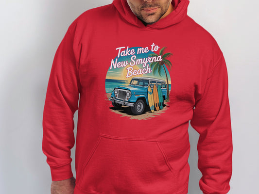 Take me to New Smyrna Beach Hoodie product type