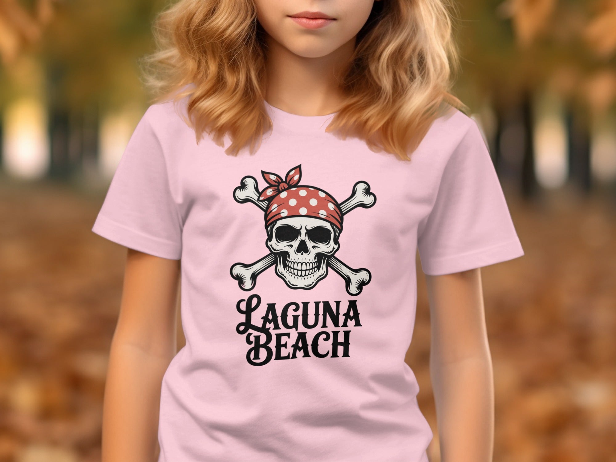 Laguna Beach Skull and Crossbones Graphic Tee product type