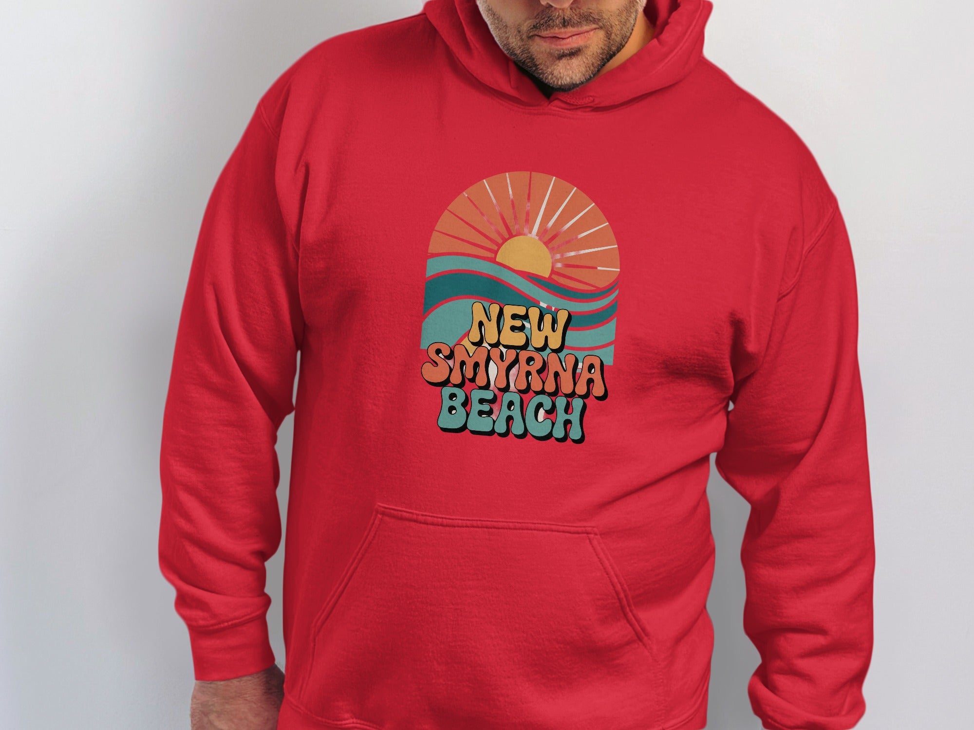 New Smyrna Beach Graphic Hoodie product type
