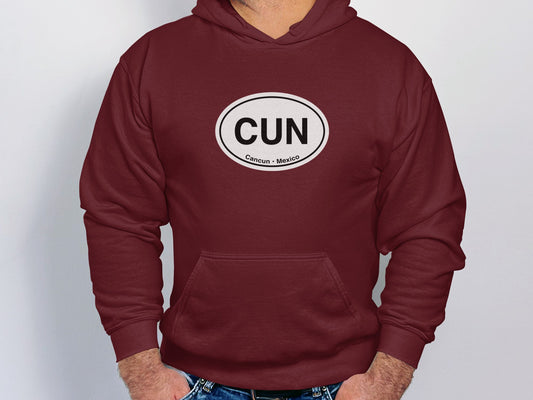 Cancun Mens Vacation Travel Hoodie Gift Souvenir 4