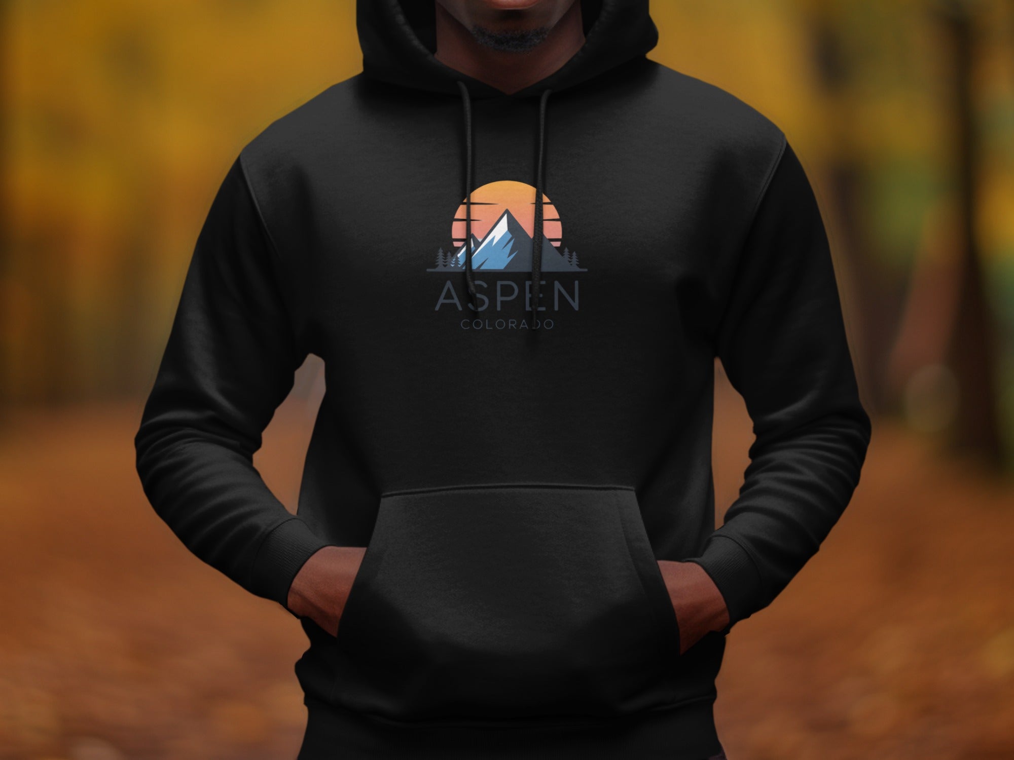 Aspen Colorado Mountain Sunset Hoodies product